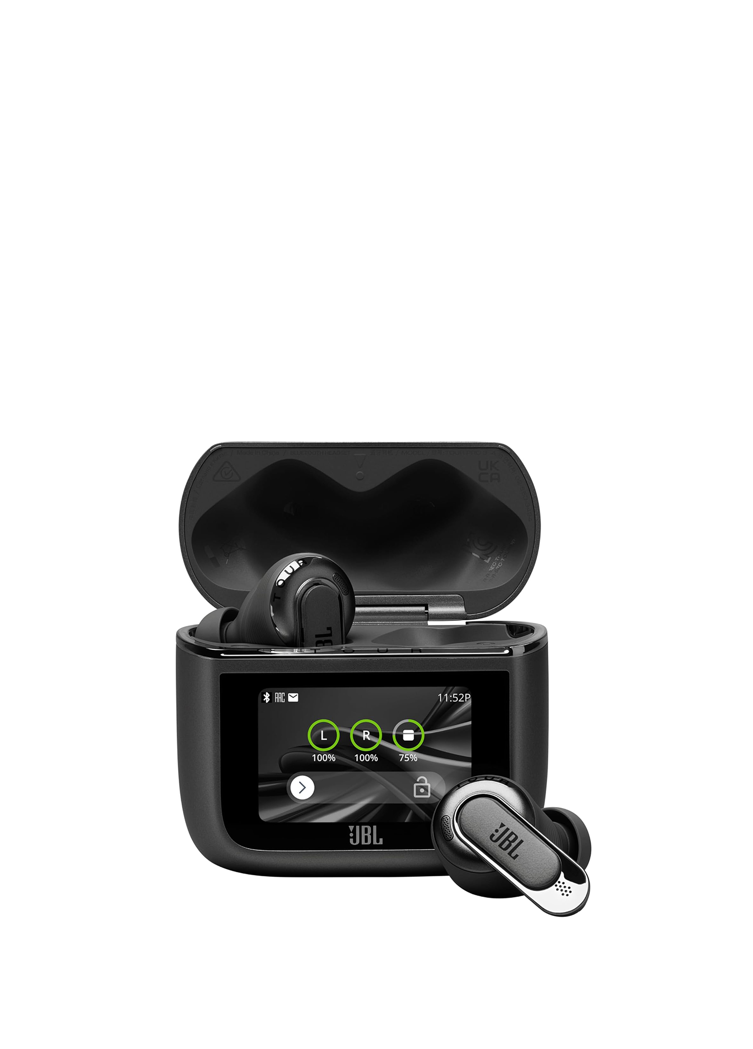 JBL - Tour Pro 3 TWS NC Siyah Akıllı Kılıf ve Kulak içi Bluetooth