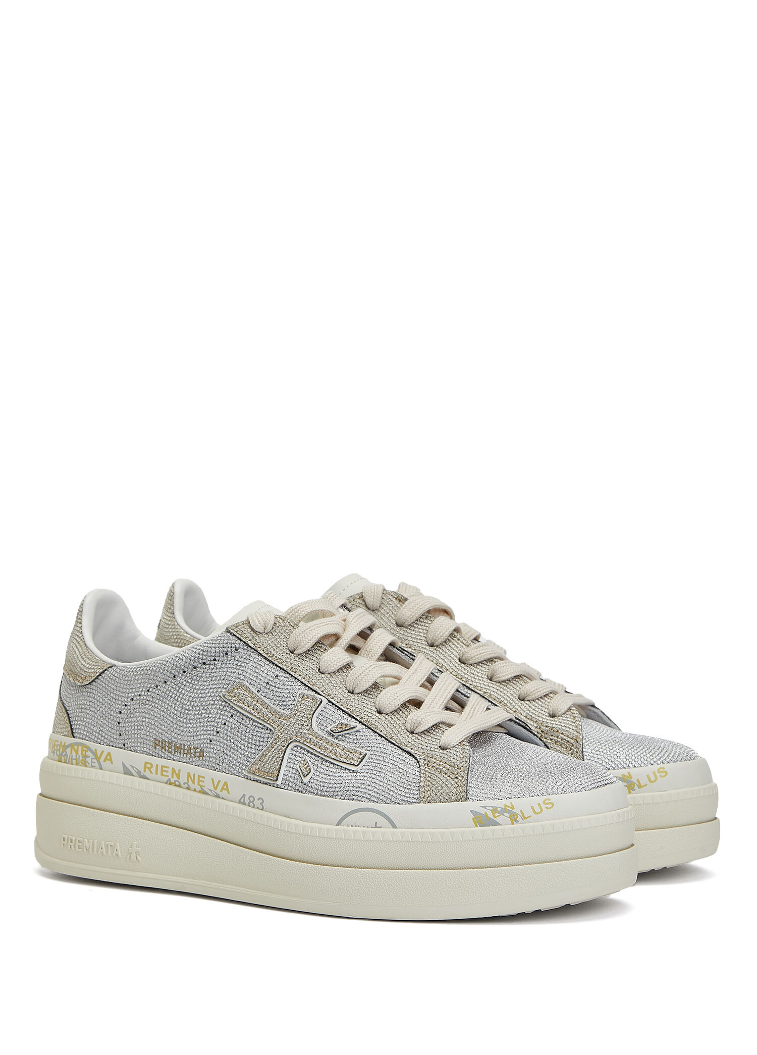 Premiata Gümüş Kadın Claudia Silver Kadın Sneaker 1950453 | Beymen