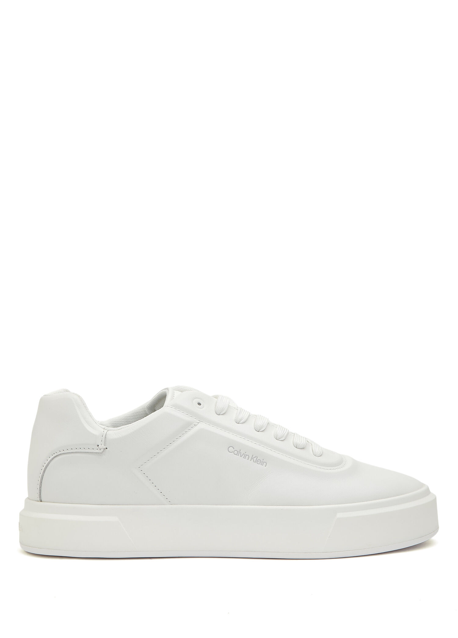 Beyaz Erkek Deri Sneaker