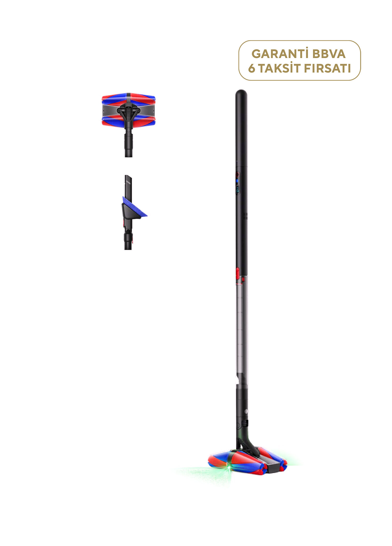 PencilVac™ Fluffycones Kablosuz Dikey Süpürge
