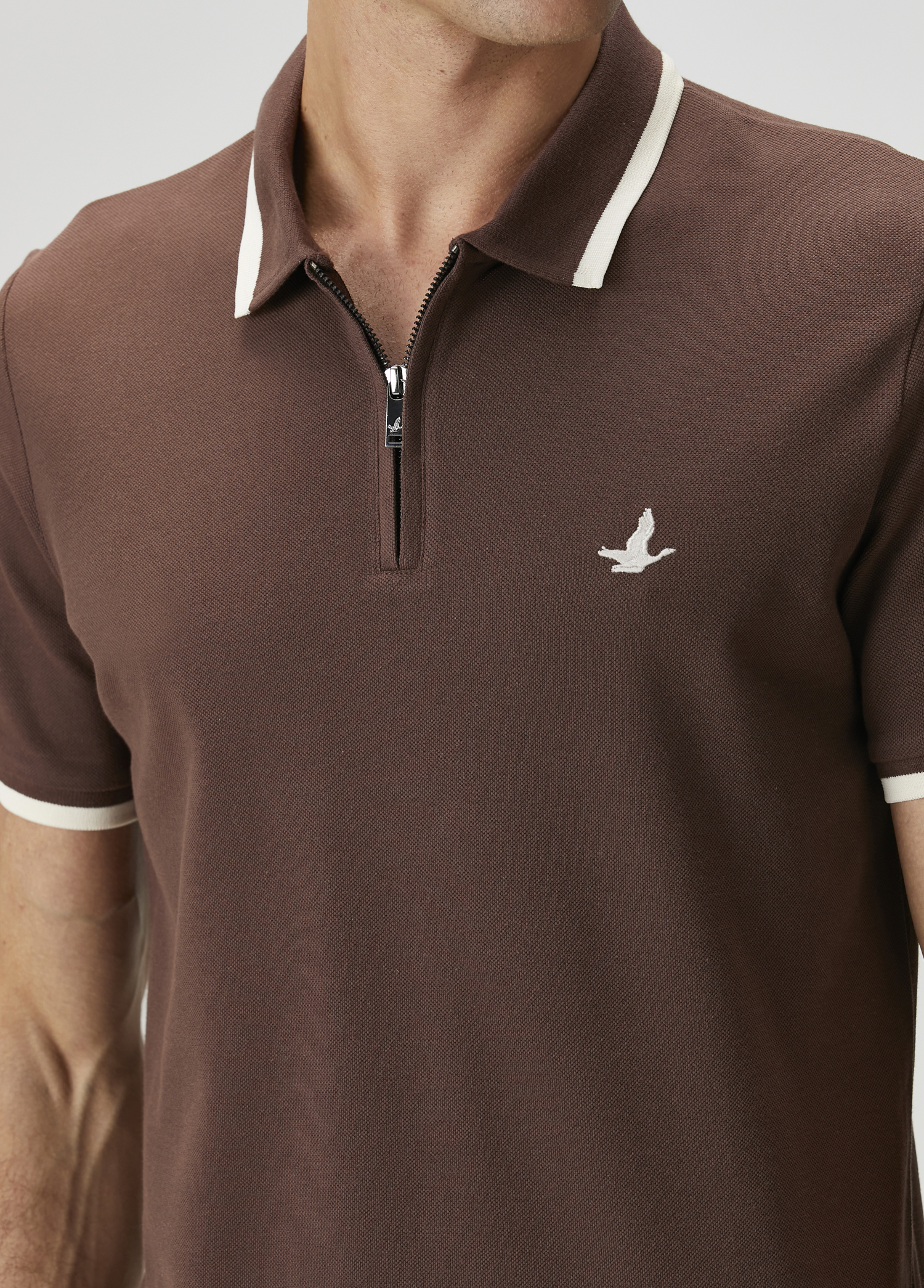 Bej Kahve Polo T-shirt_4