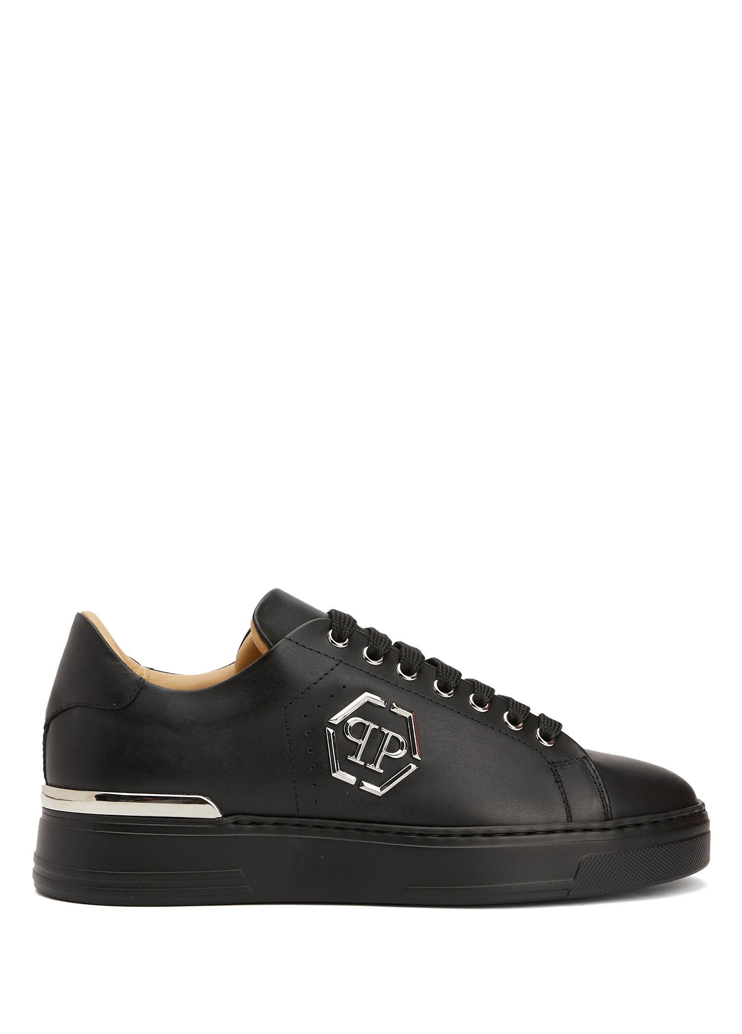 Siyah Erkek Deri Sneaker