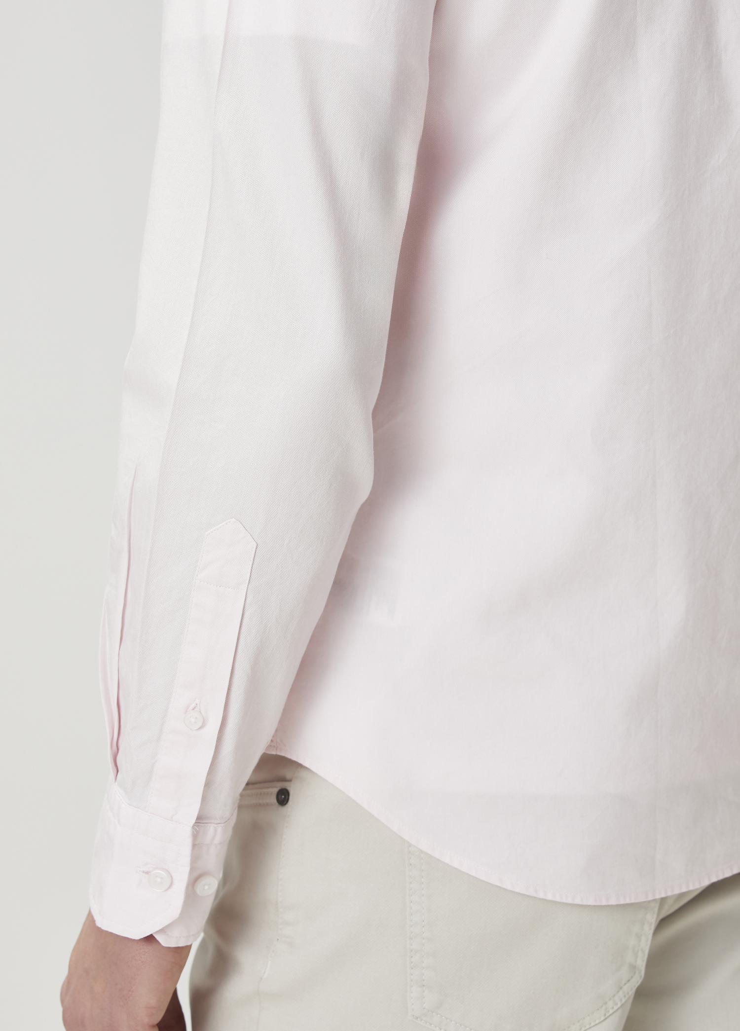Slim Fit Pembe Gömlek_6