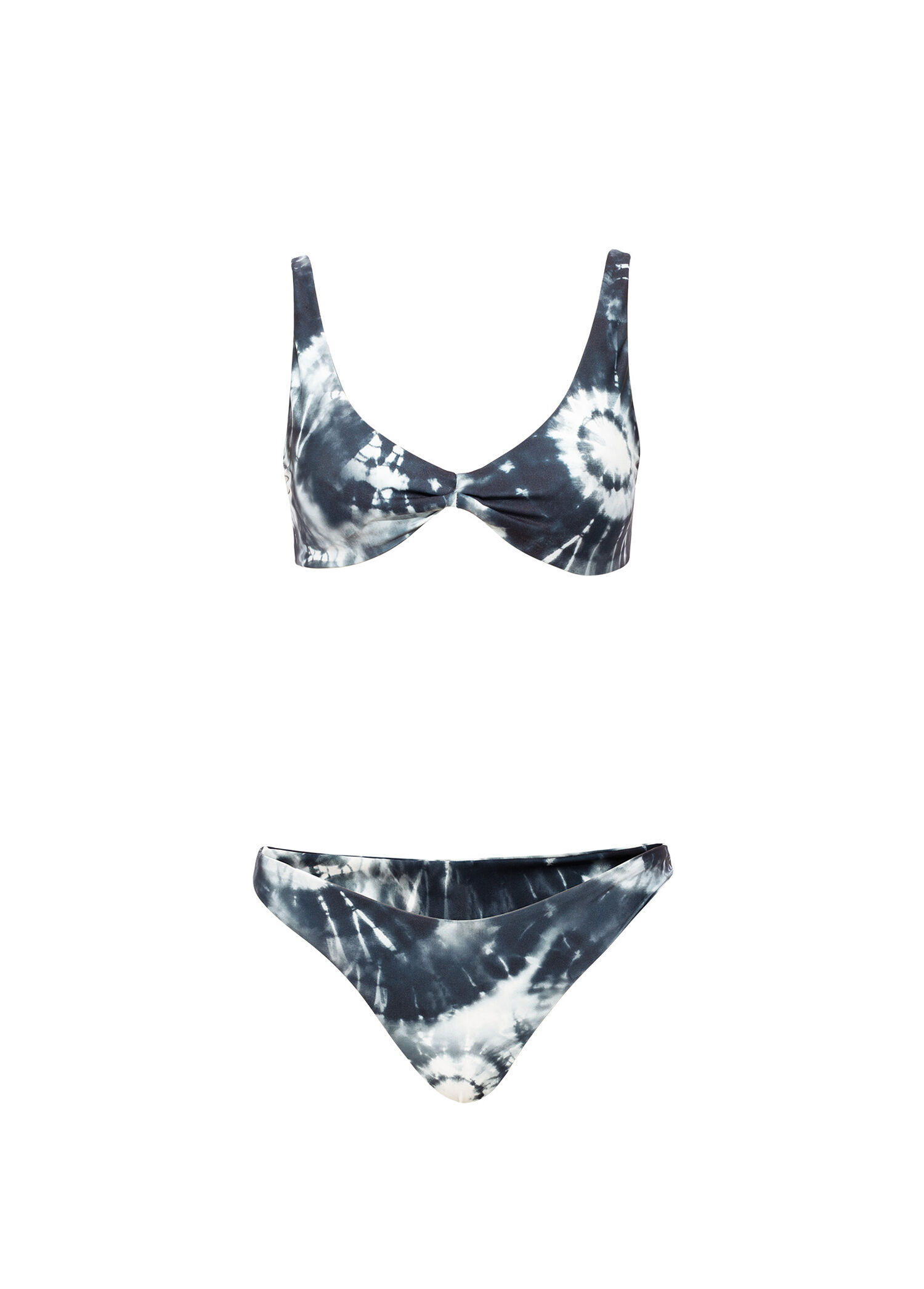Kaia Gri Beyaz Kadın Bikini Takımı