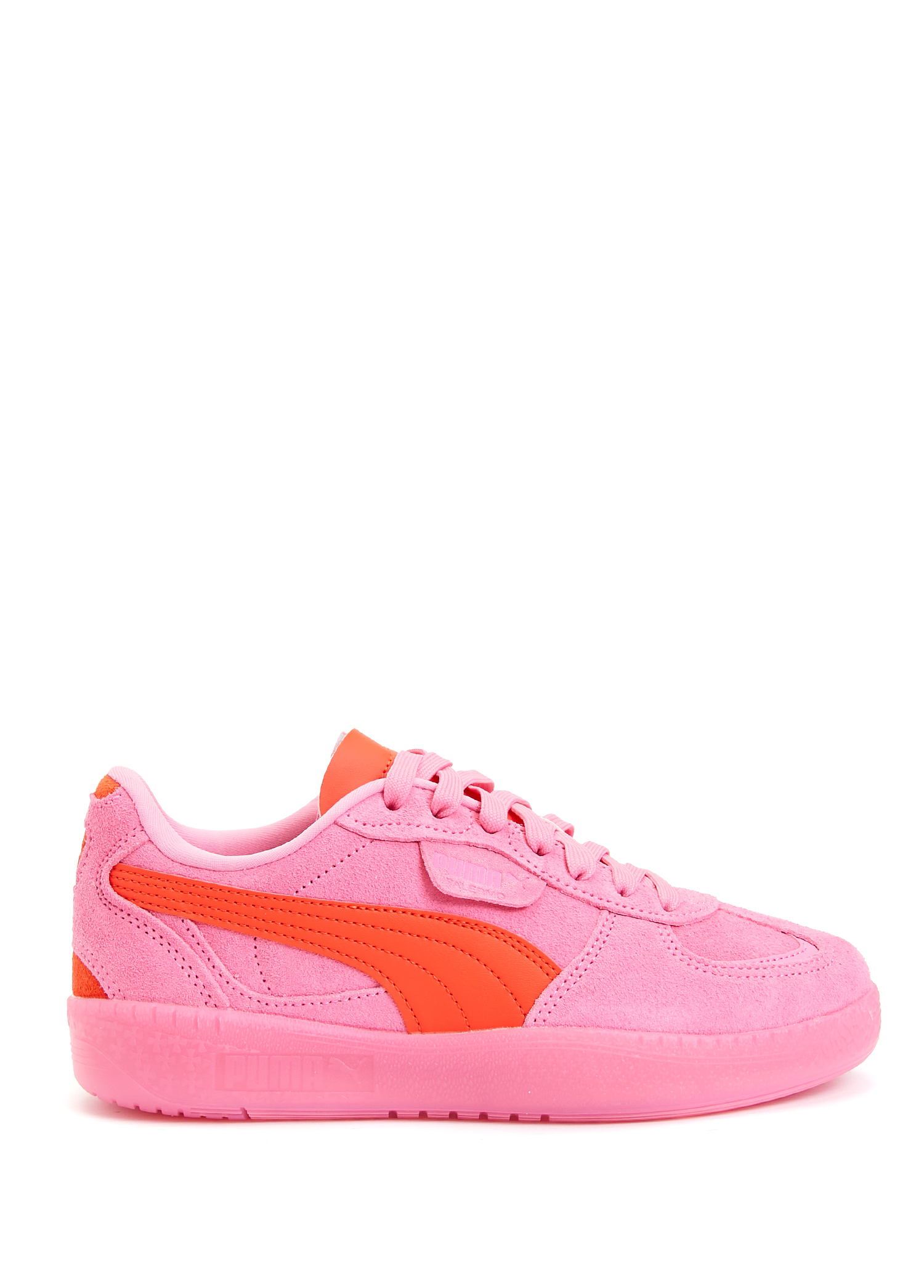 Palermo Moda Xtra Mercan Pembe Kadın Deri Sneaker