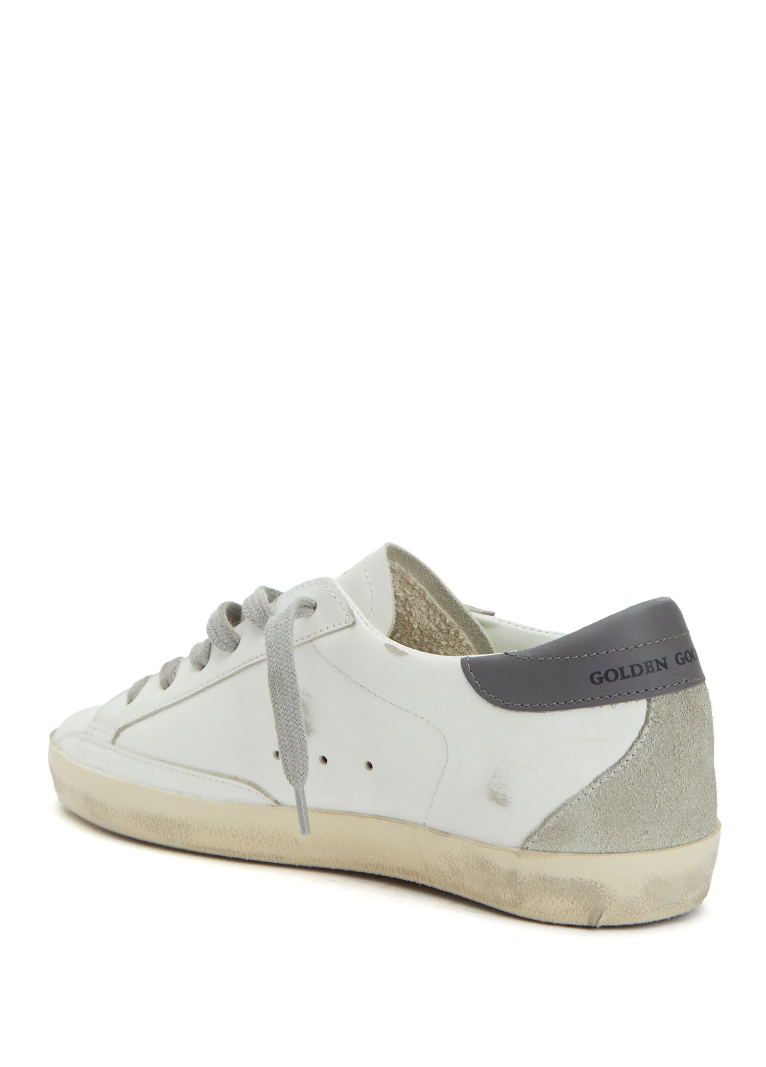 Golden Goose Beyaz-Füme Kadın Super Star 11915 Kadın Sneaker