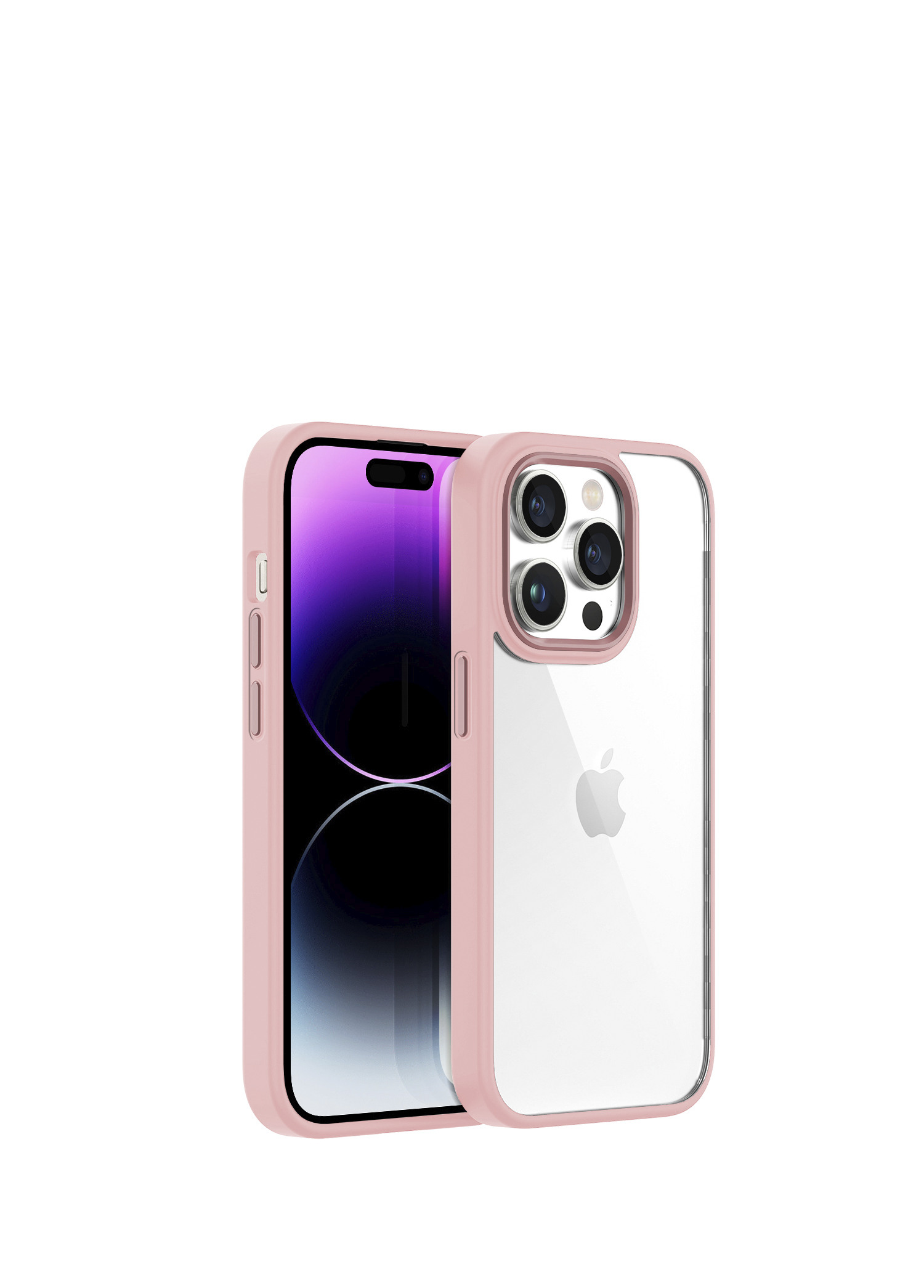 iPhone 14 Pro Max New Air Bumper Pink Kılıf