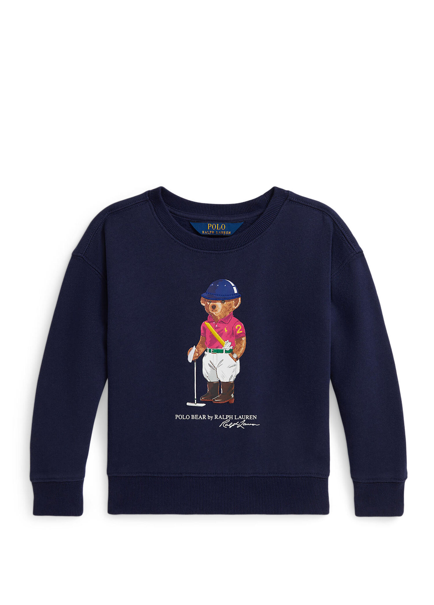 Polo Bear Lacivert Kız Çocuk Sweatshirt
