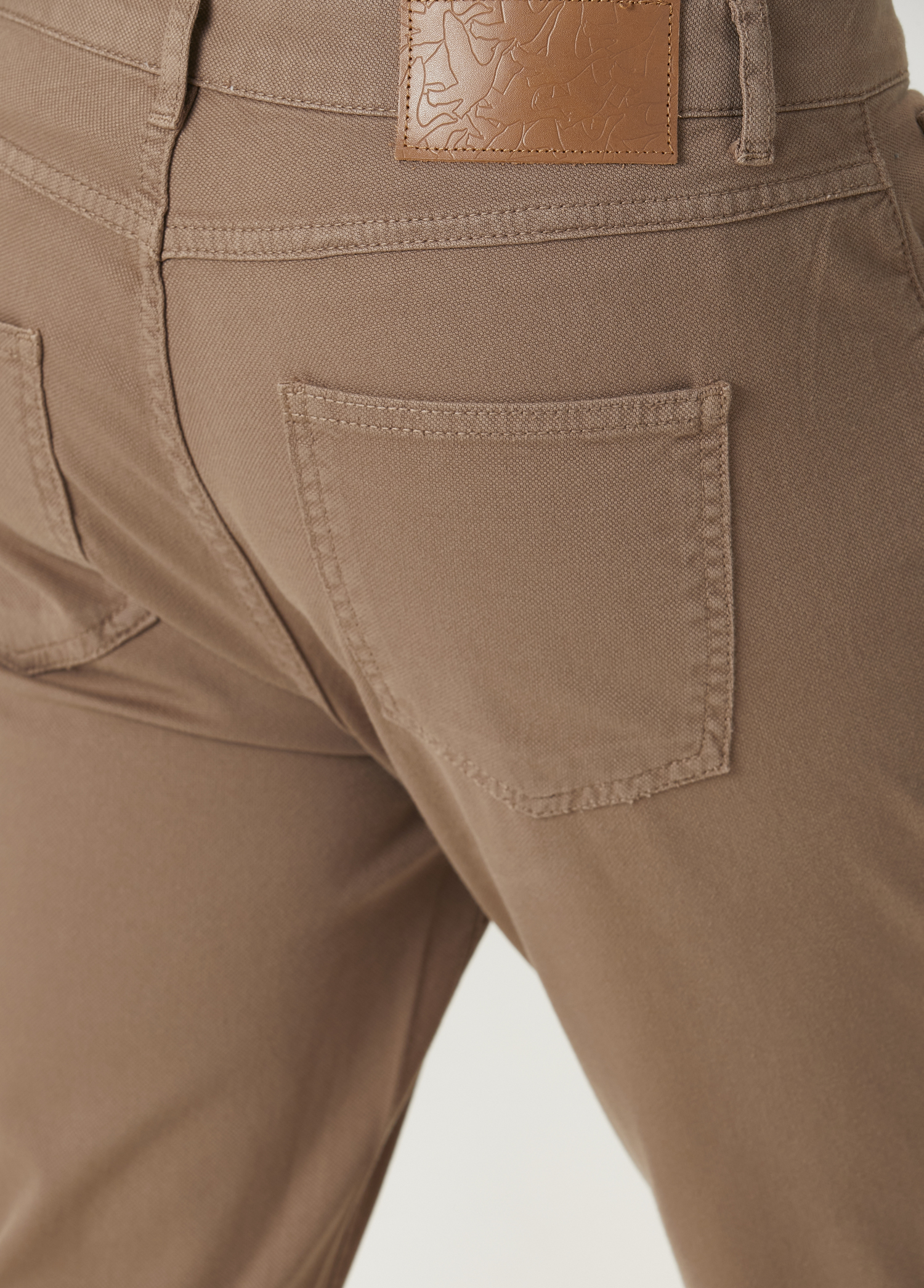 Slim Fit Vizon Pantolon_4