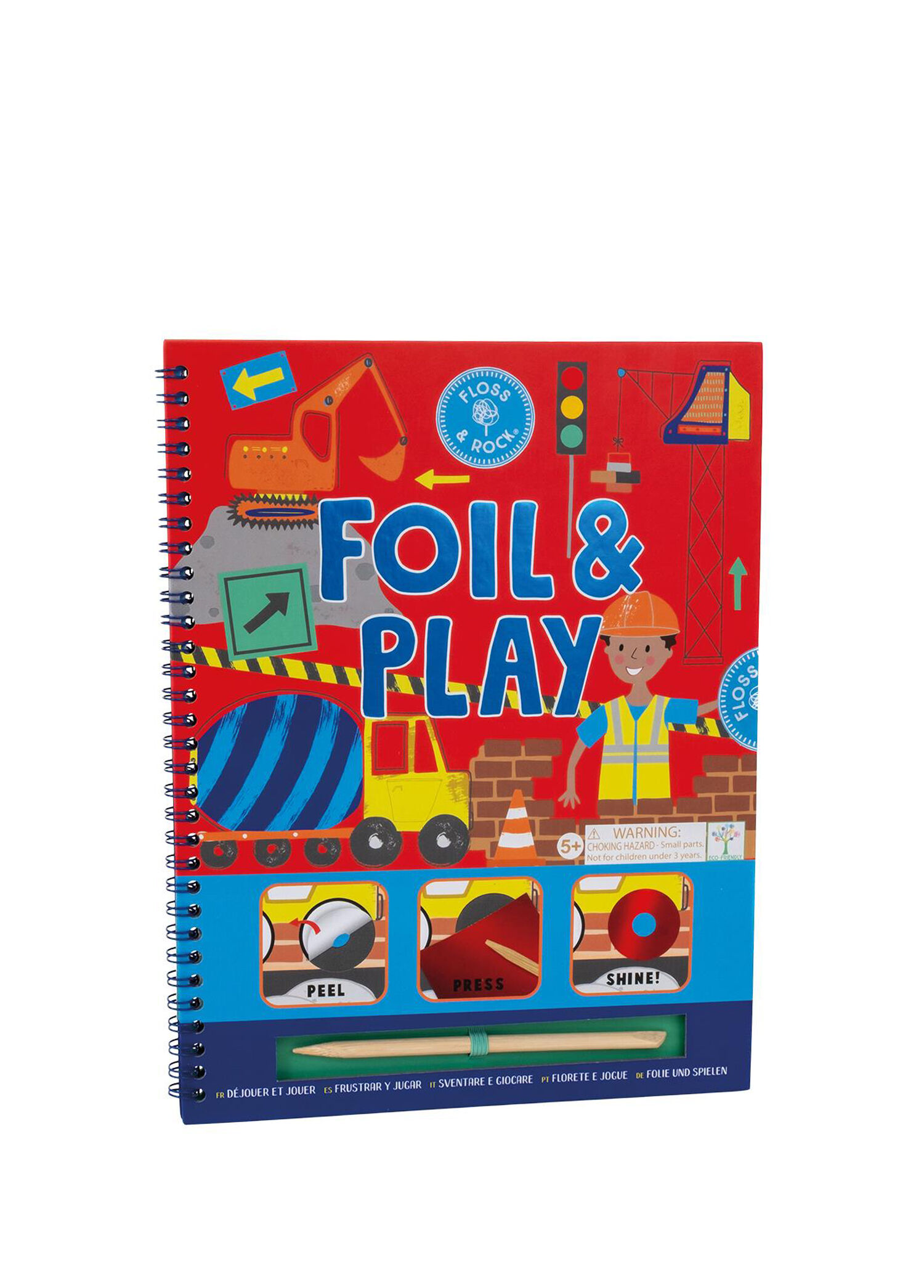 Floss & Rock Folyo Construction Aktivite Kitap Seti