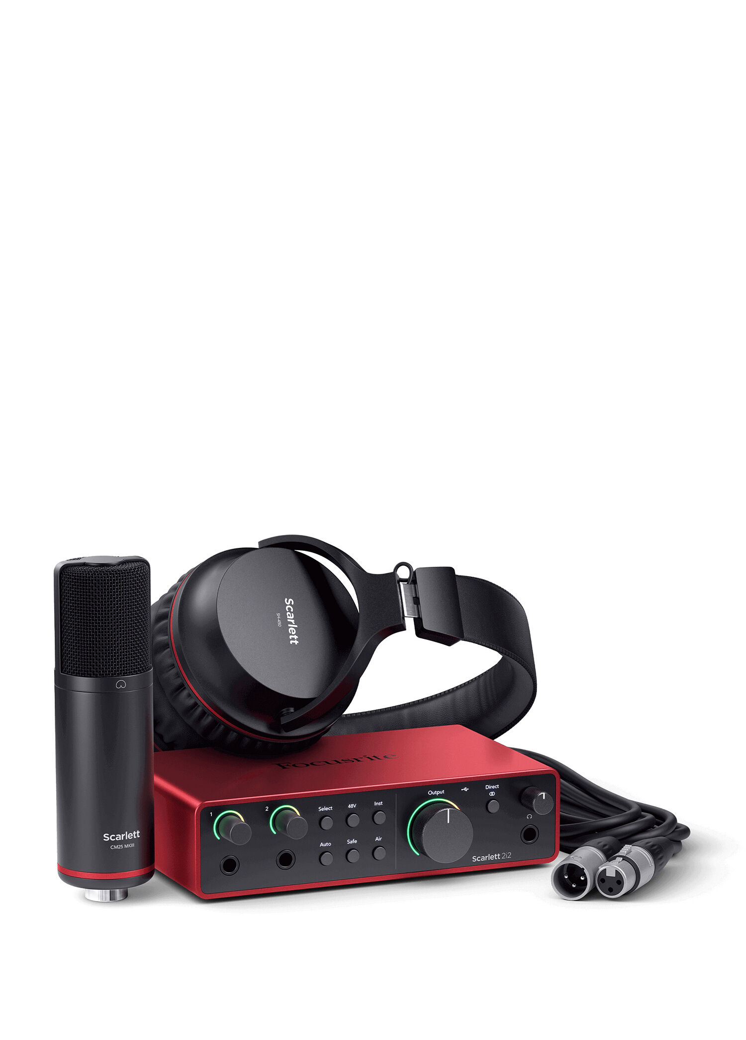 Scarlett 2i2 Studio Gen 4 Kayıt Paketi