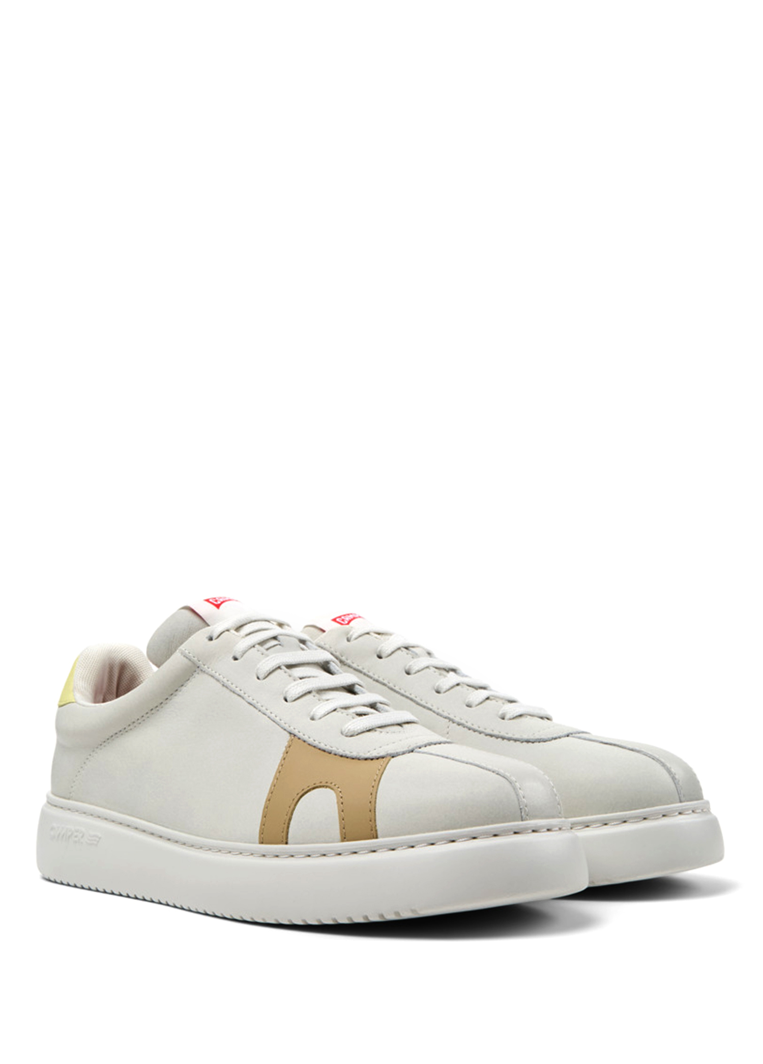 Camper Men Twins White Leather Men's Sneaker K100743-043