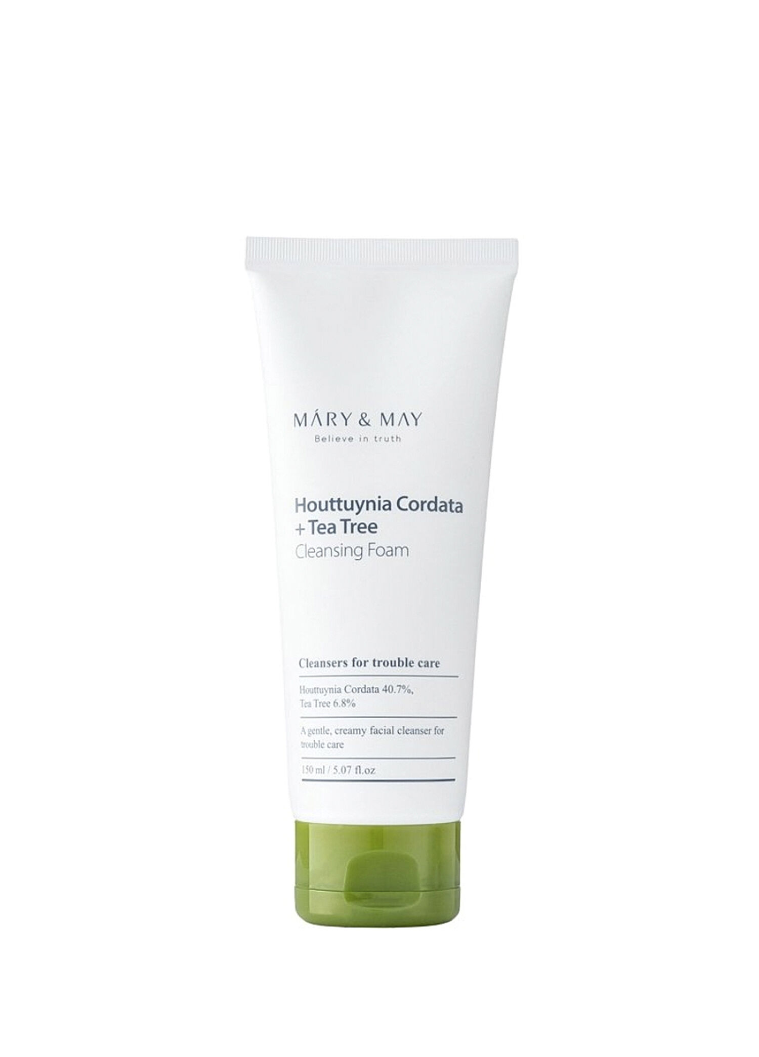 Houttuynia Cordata + Tea Tree Yüz Temizleyici Köpük 150 ml
