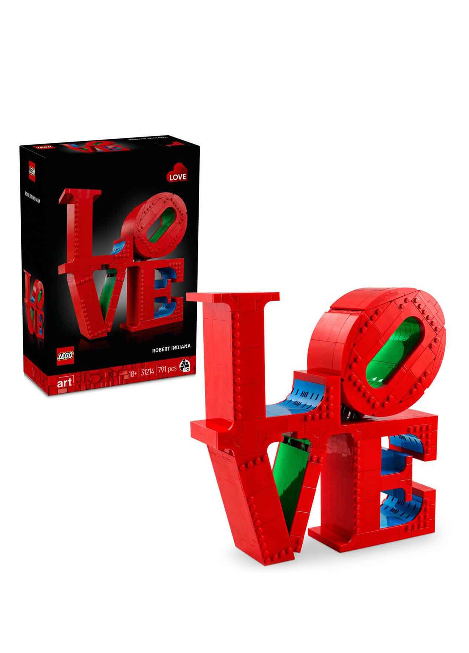 LEGO - Art LOVE 791 Parça Yapı Oyuncağı 31214 - Çok Renkli