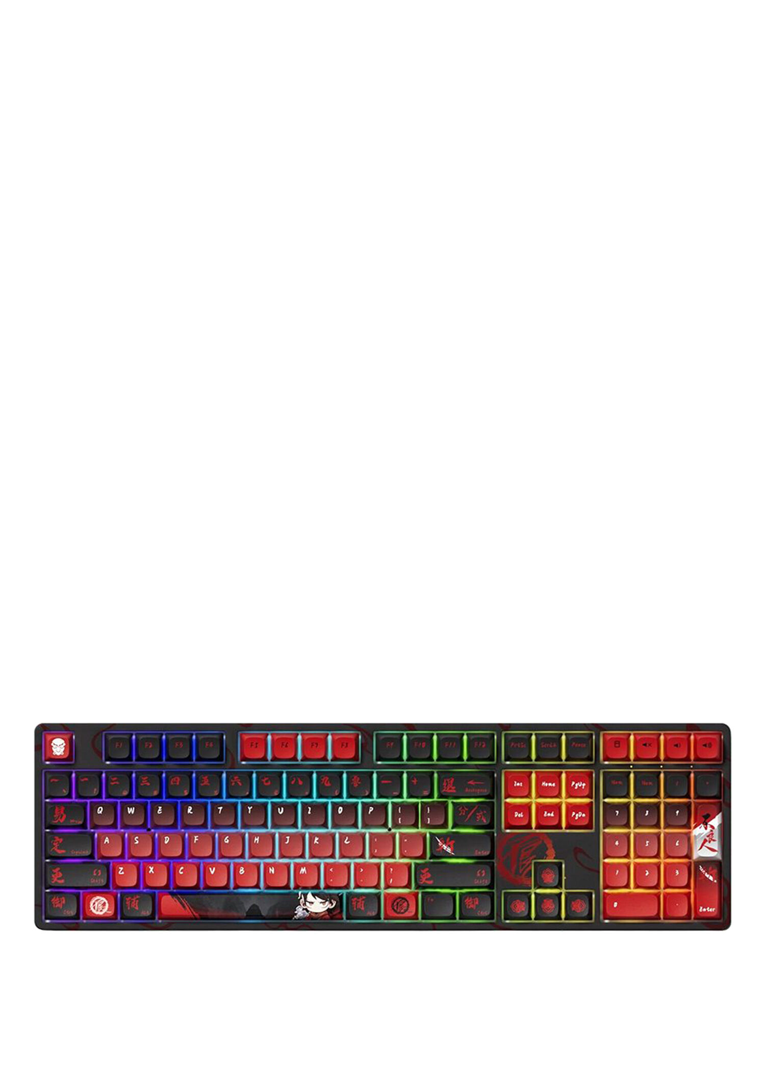 X The Degenerate 5108B Plus RGB Kablosuz Hotswap Mekanik Gaming Klavye