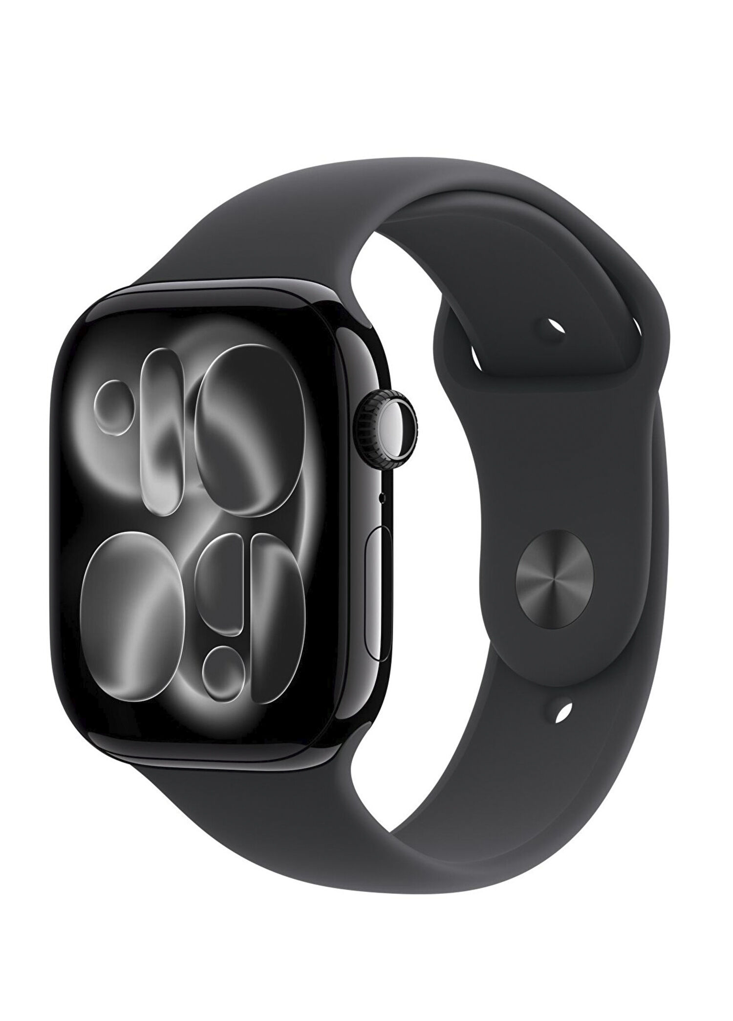 Watch Series 11 GPS 42mm Simsiyah Alüminyum Kasa ve Siyah Spor Kordon Akıllı Saat MEQT4TU/A - S/M