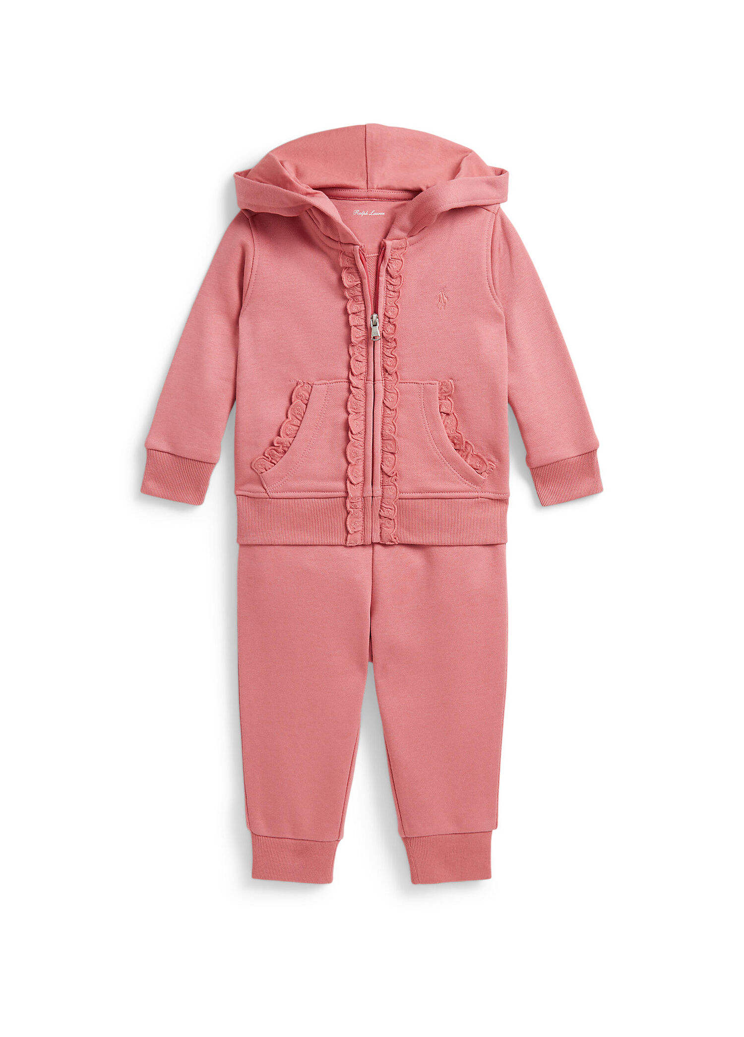 Pembe 2li Kız Bebek Set