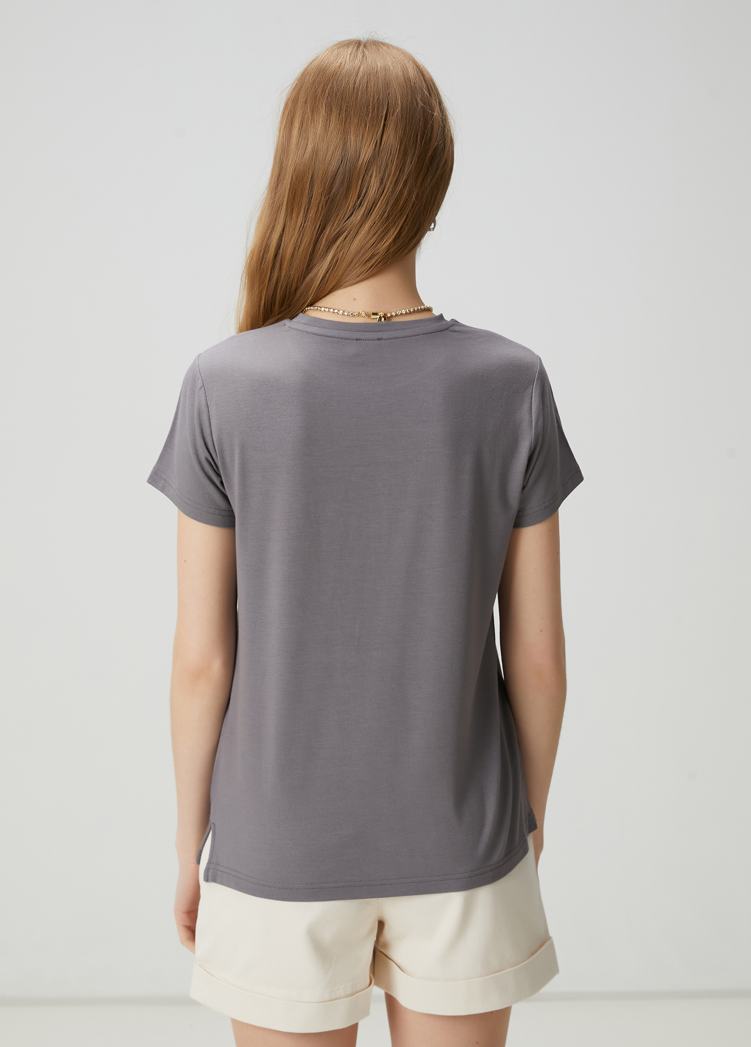 Gri Modal T-shirt_3