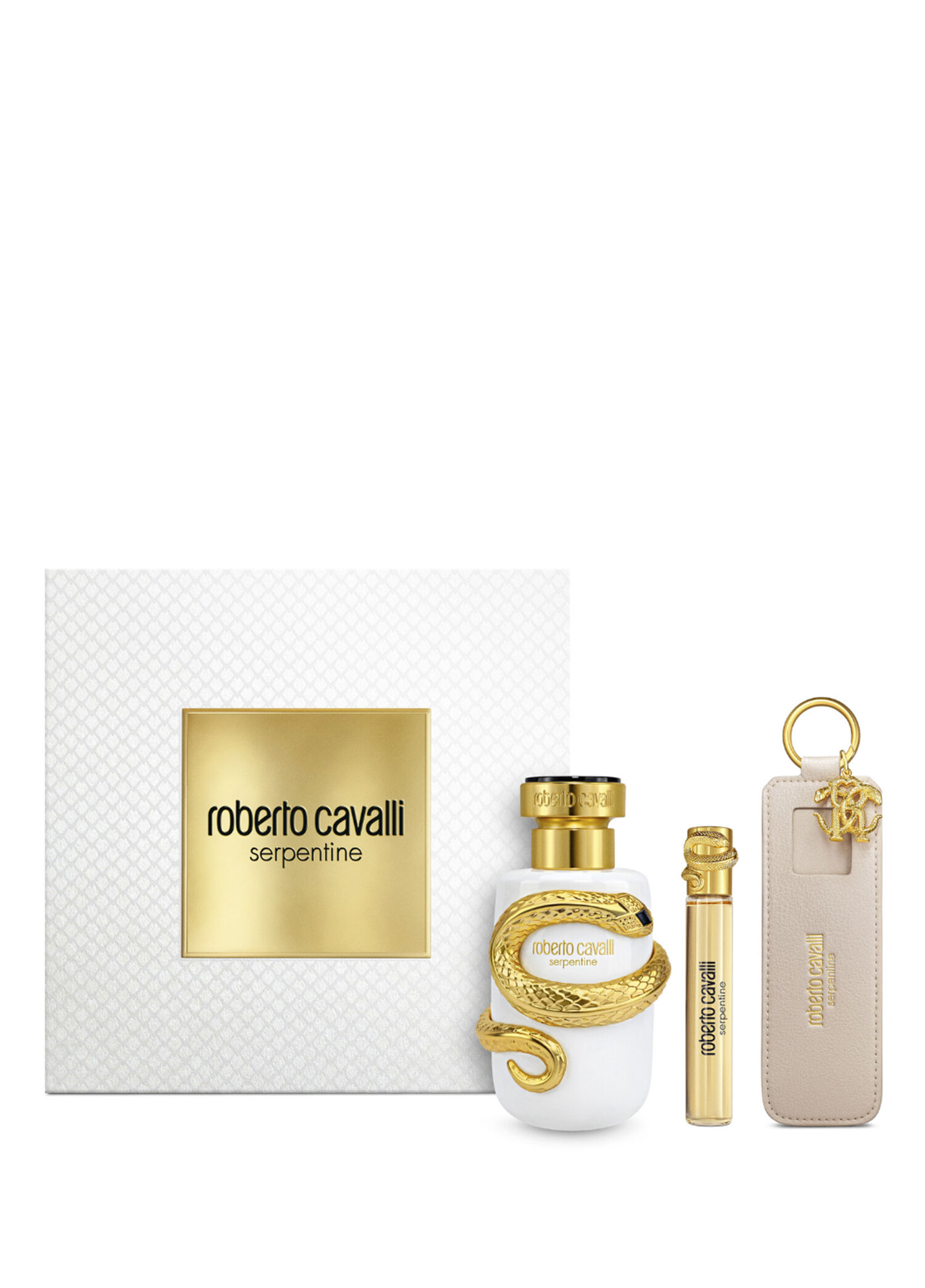 P Roberto Cavalli Serpentine 100 Ml 15 Ml Seyahat Boy Charm Kilif Kadin Parfum Seti