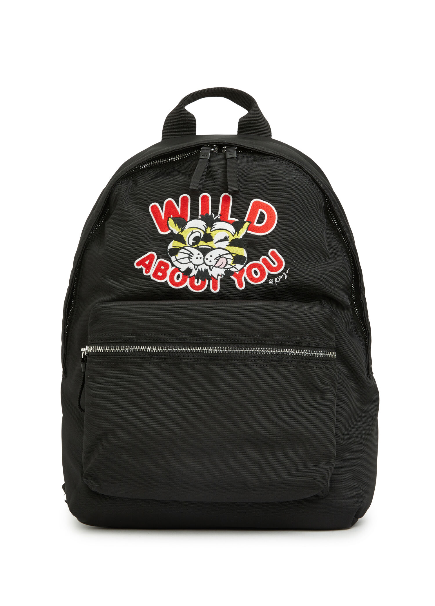 Wild Tiger Siyah Erkek Sırt Çantası
