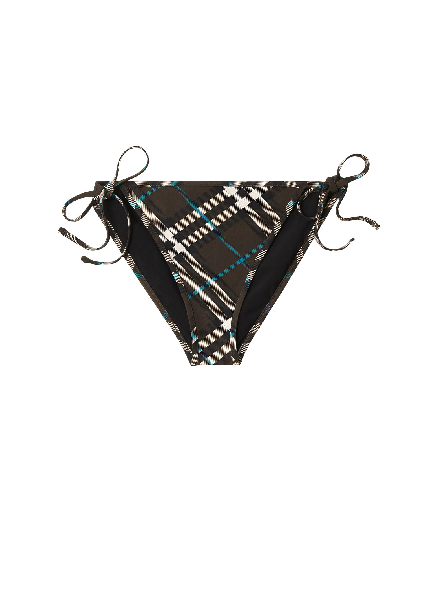 Check Haki Desenli Kadın Bikini Altı