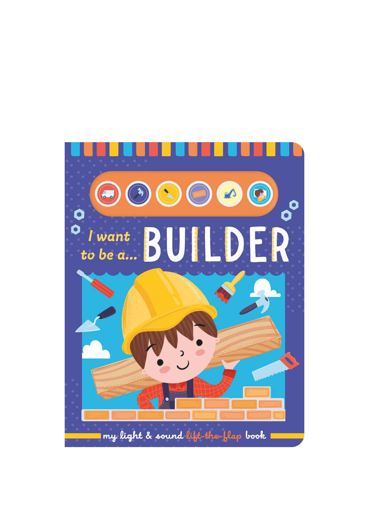 Builder 6 Button Light and Sound Book Yabancı Dil Sesli Çocuk Kitabı