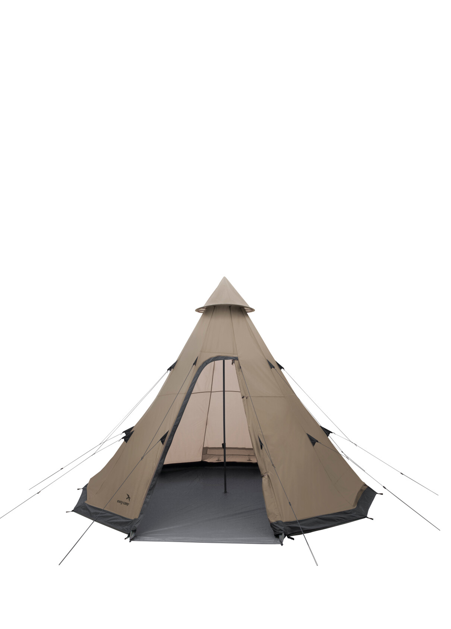 Moonlight Tipi 13M² Teepee Glamping Dark Sand Kamp Çadırı