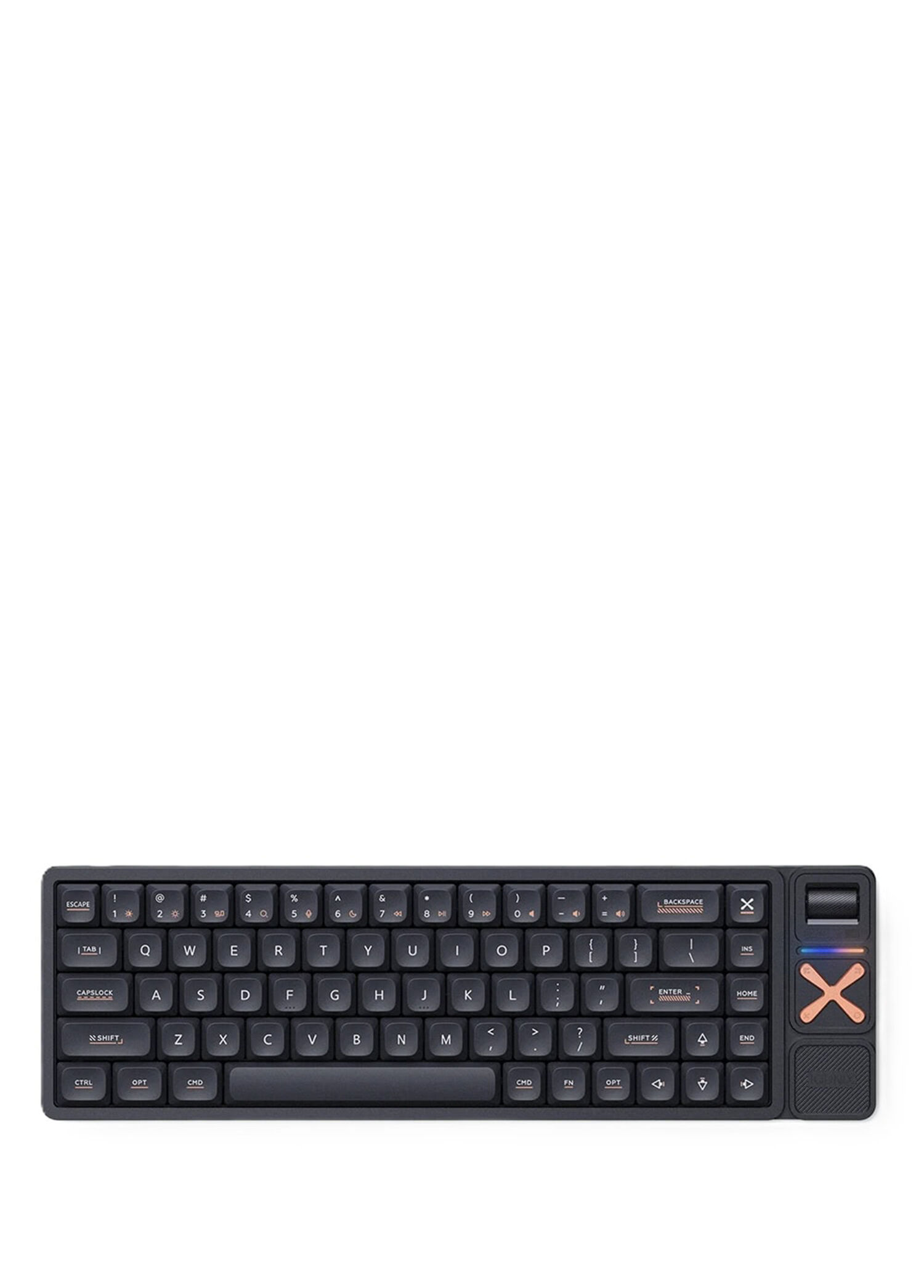 Magi65 Pro Shadow Black RGB Kablosuz Hotswap Mekanik Gaming Klavye