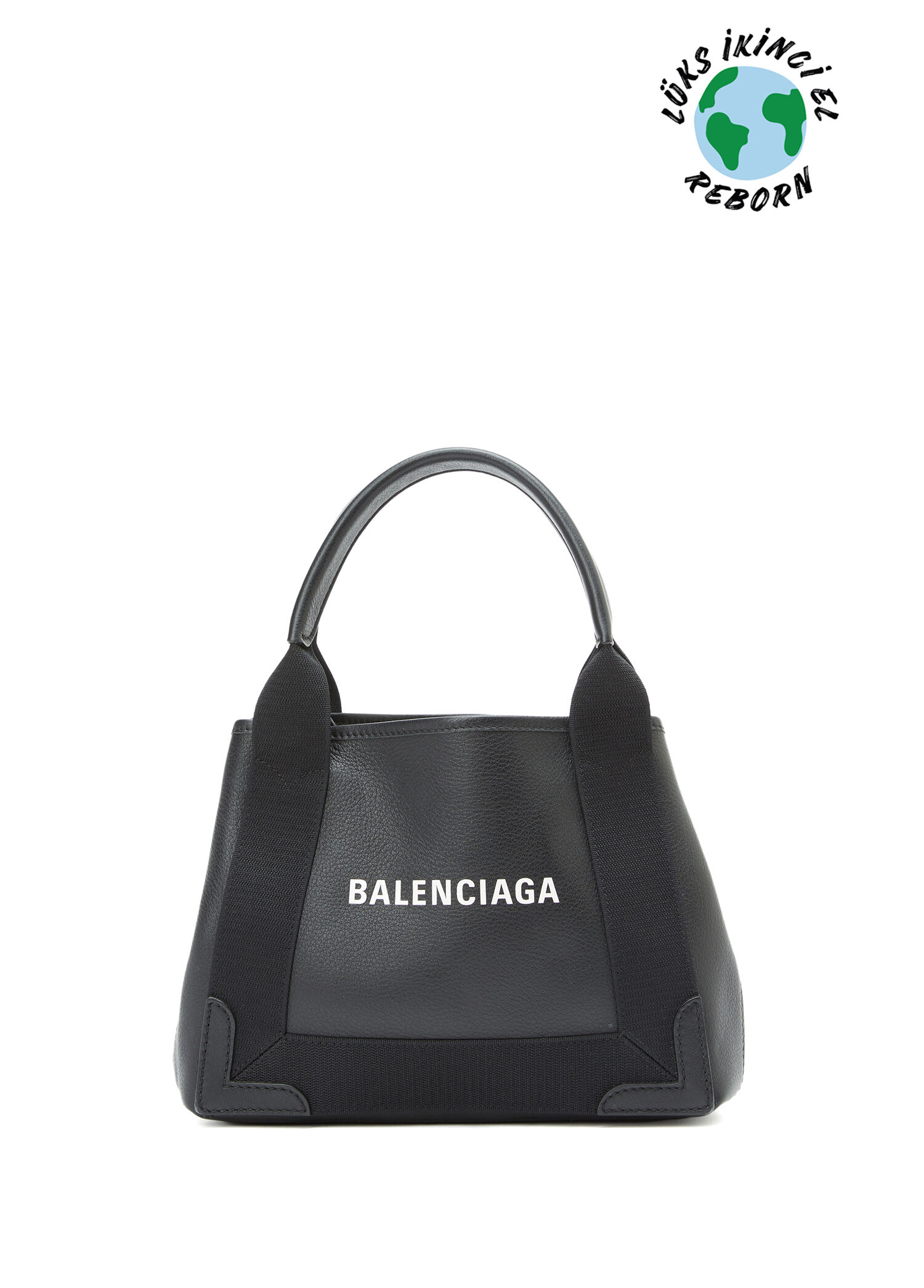 Balenciaga Navy Cabas Çanta