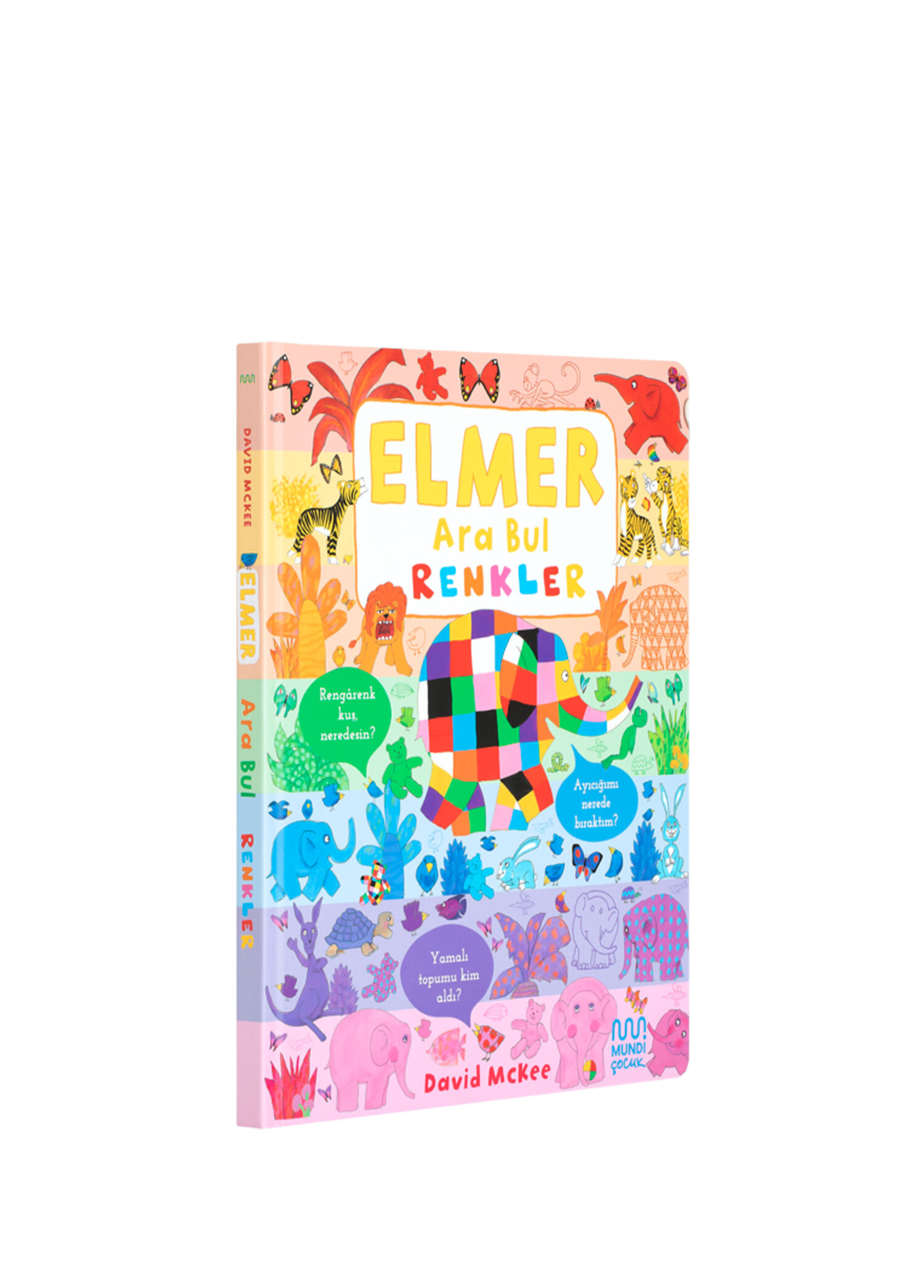 Elmer Ara Bul Renkler Çocuk Aktivite Kitabı