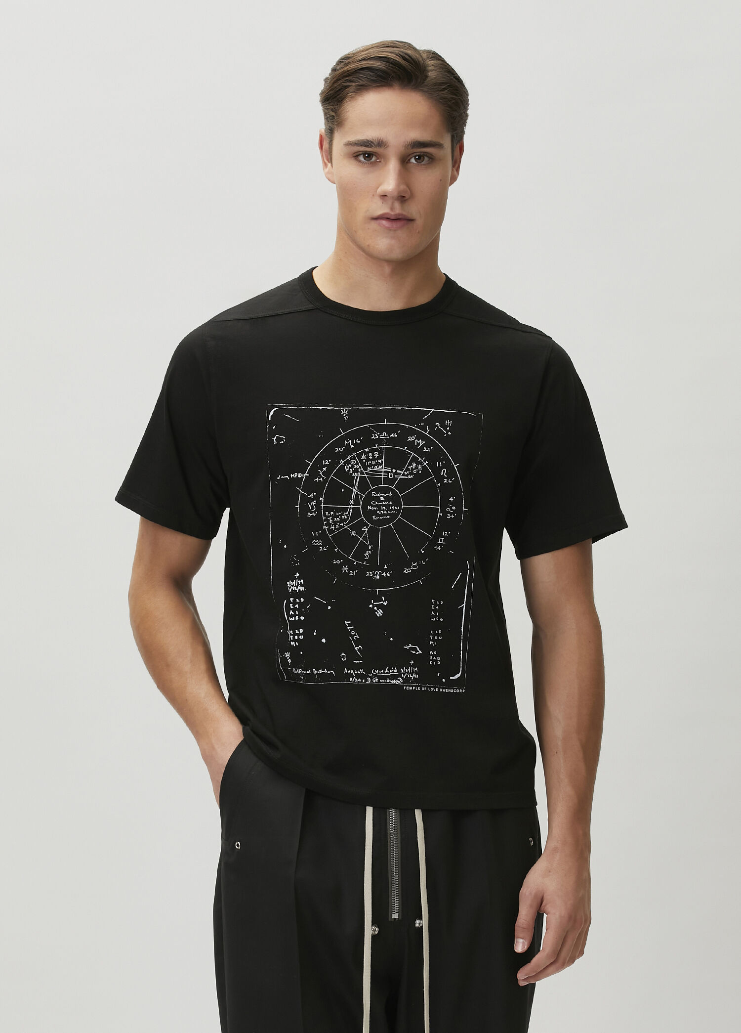 Rick Owens Siyah Erkek Siyah Baskılı T-shirt 1986827 | Beymen