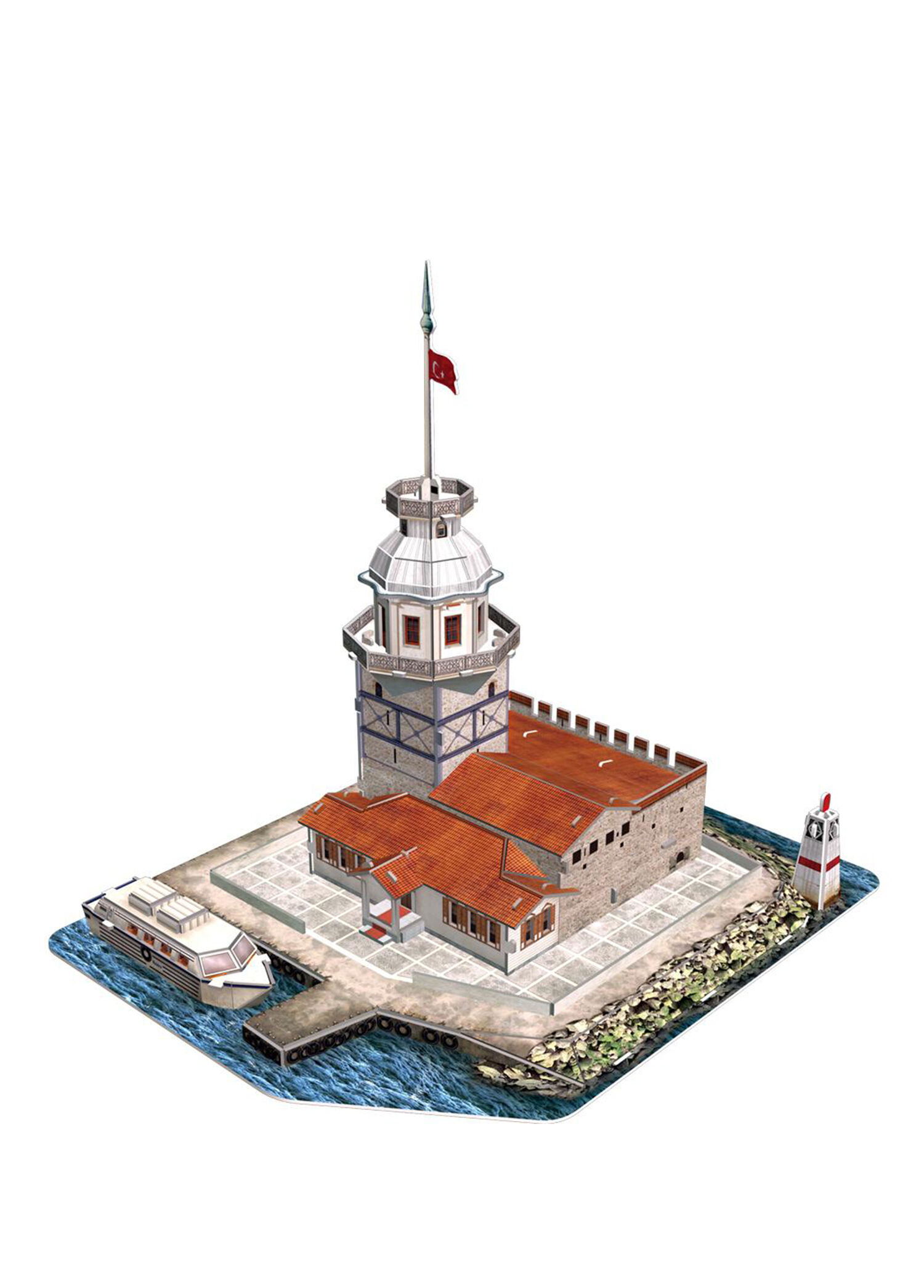 Kız Kulesi 3D Puzzle 66 Parça