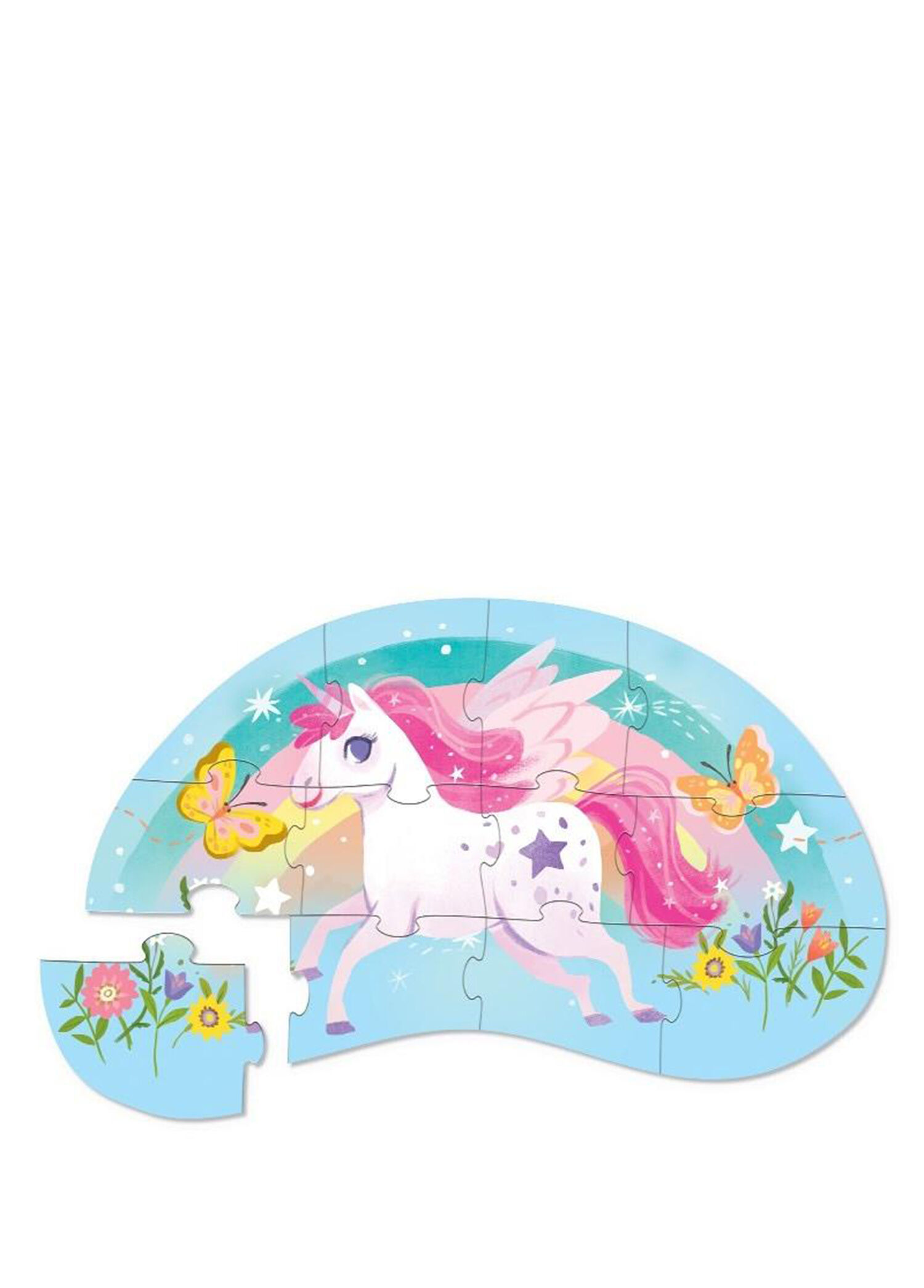 Sweet Unicorn 12 Parça Çocuk Dekoratif Puzzle