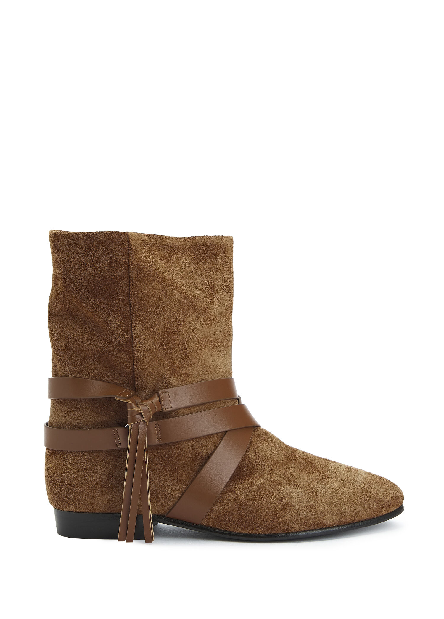 Rejen Brown Women's Leather Boots