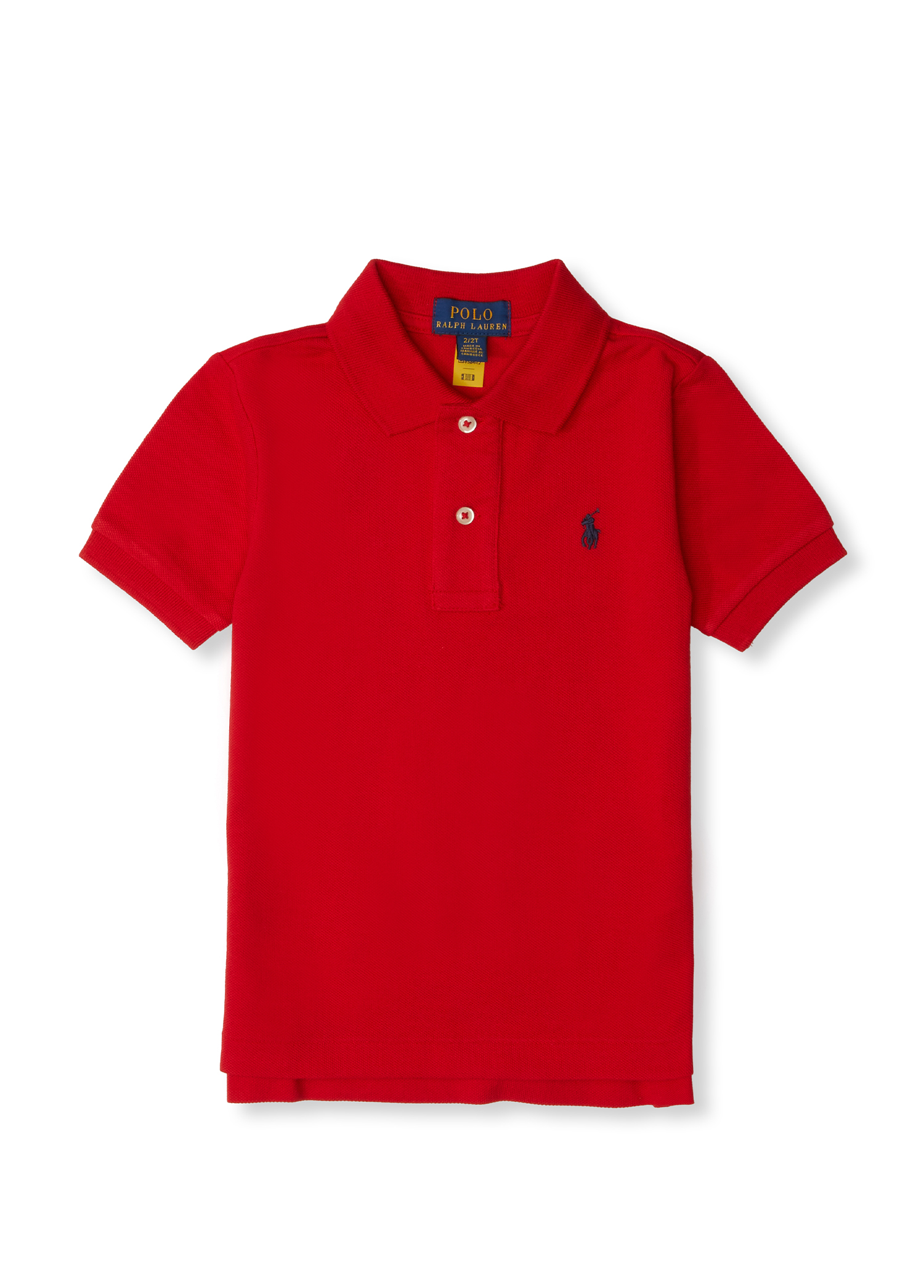 Polo Ralph Lauren Red Polo Neck Boys T shirt