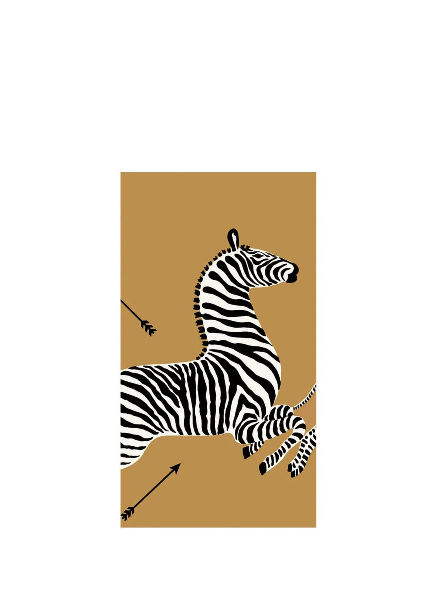 Zebras Gold Desenli 15'li Servis Peçetesi Seti