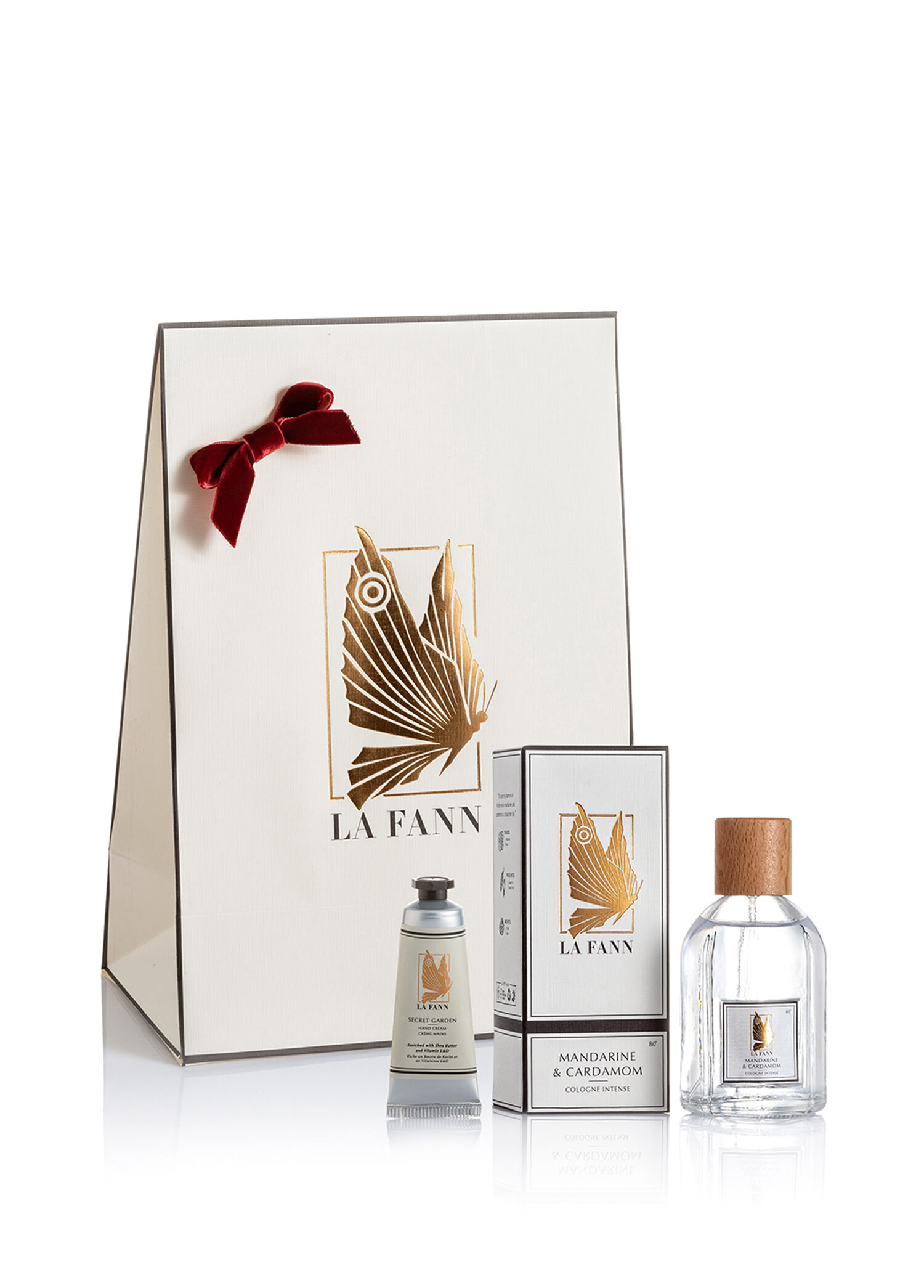 Mandarine & Cardamom Kolonya 100 ml & Secret Garden El Kremi 30 ml 2'li Set