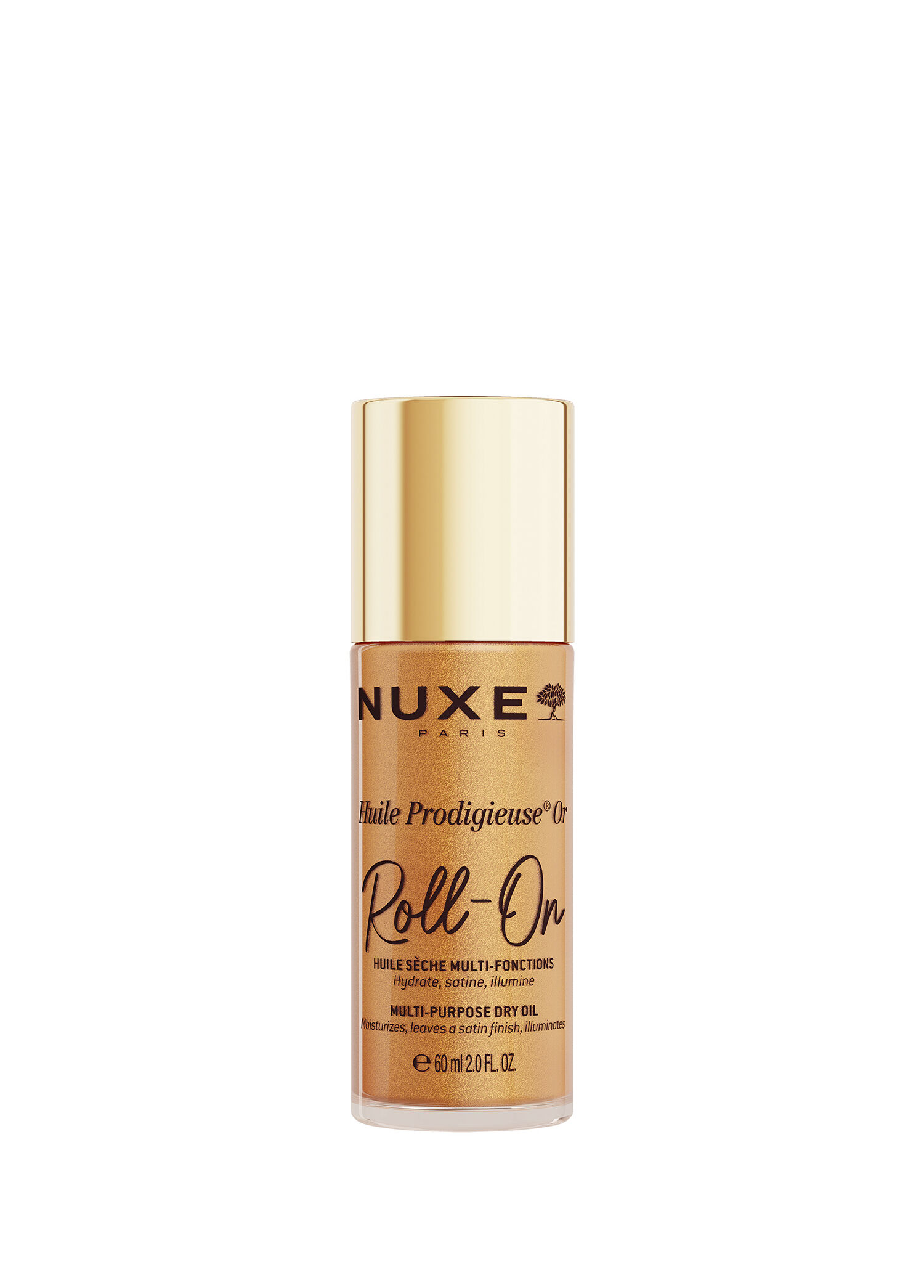 Huile Prodigieuse OR Çok Amaçlı Simli Kuru Yağ Roll-On 60 ml