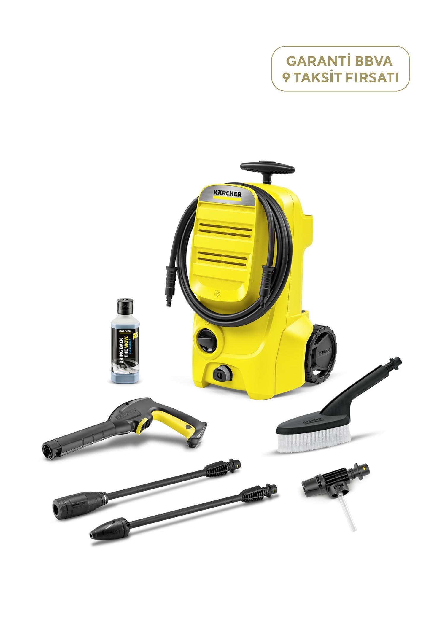 K3 Classic 120 Bar Basınçlı Araba Yıkama Makinesi