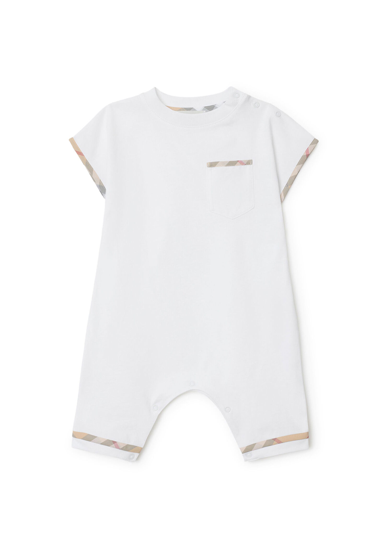 Beyaz Unisex Çocuk Tulumu