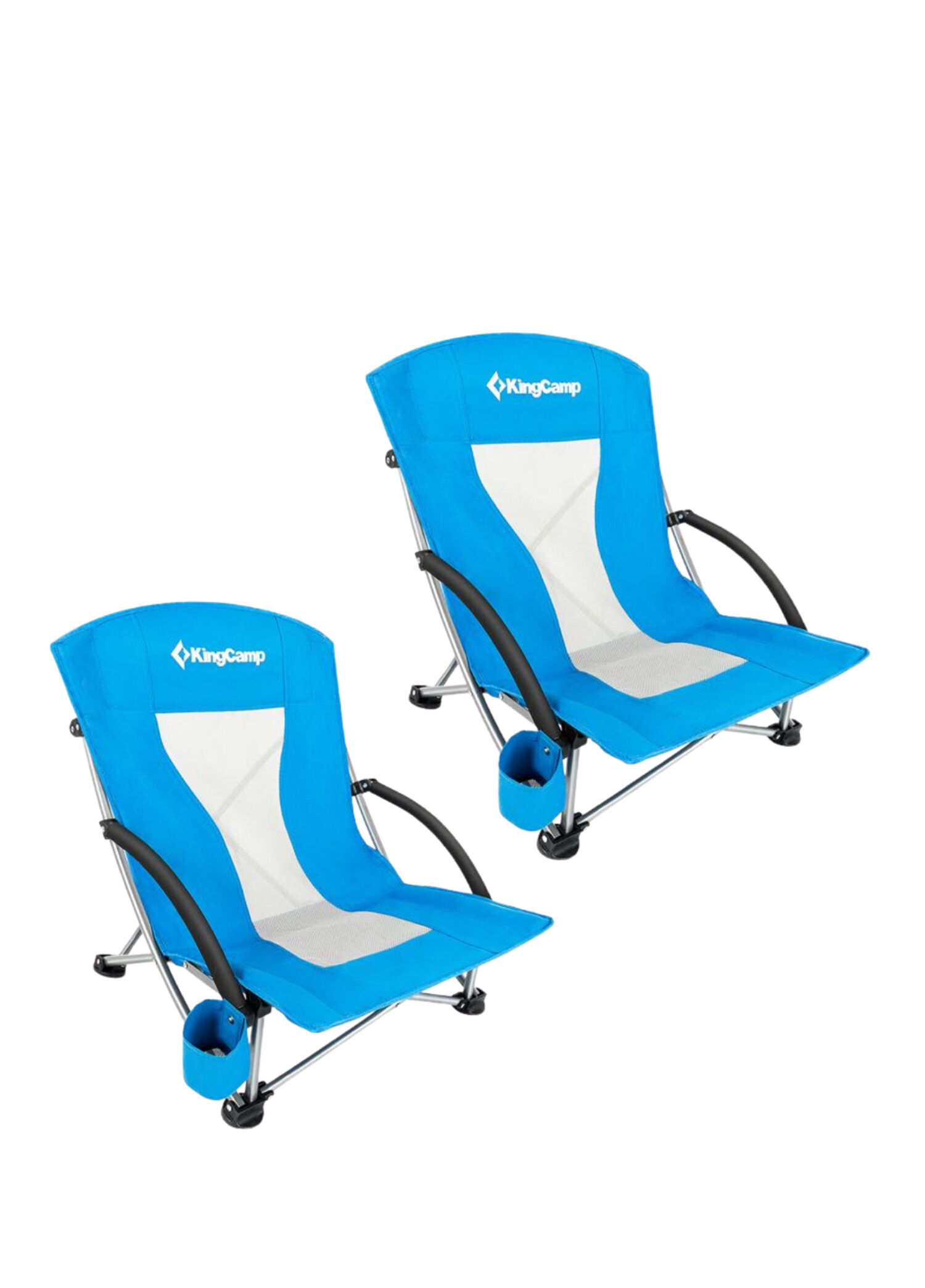 Lilac Beach Chair Blue 2'li Plaj ve Kamp Sandalyesi Seti