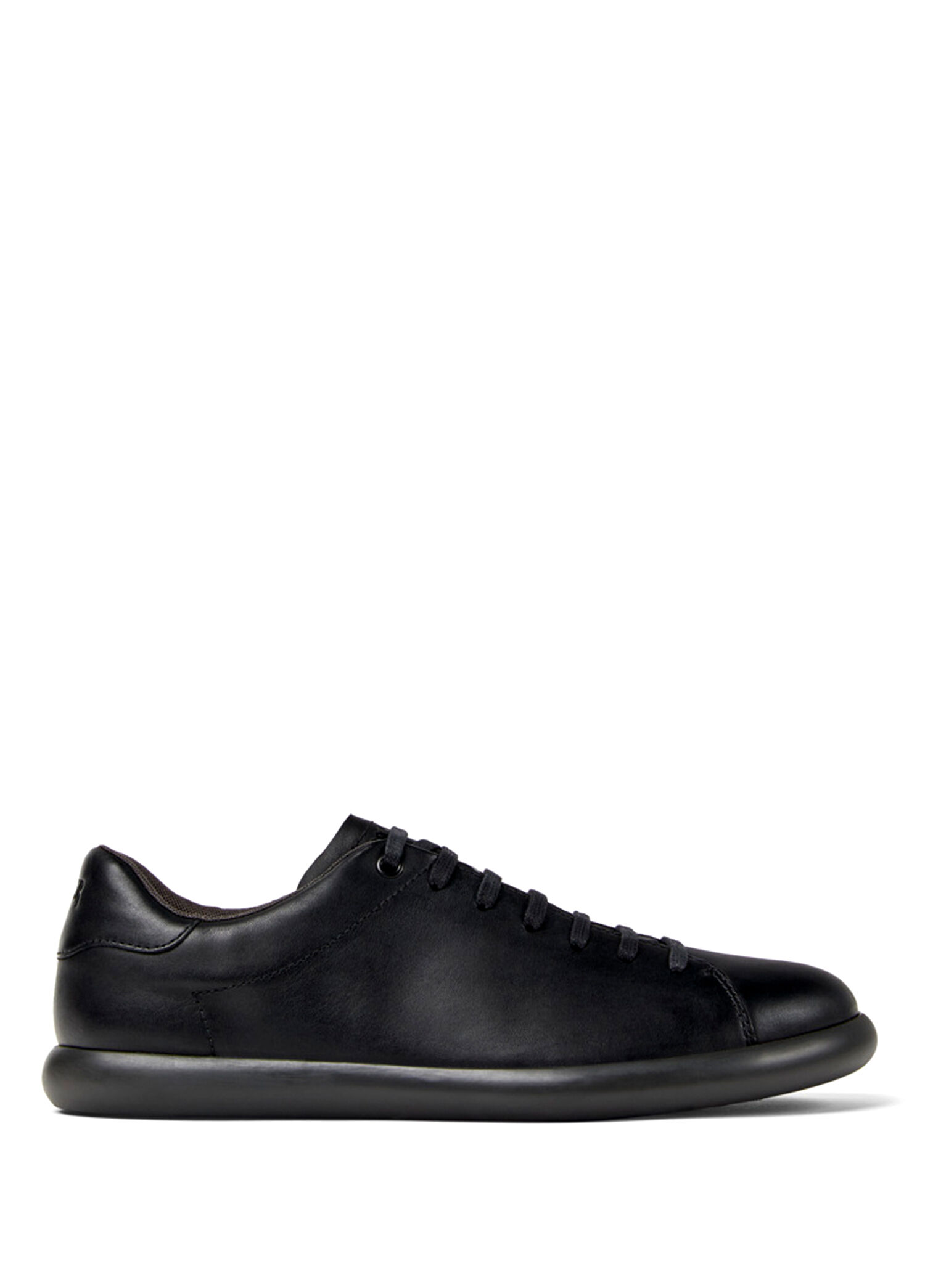 Pelotas Soller Siyah Deri Erkek Sneaker