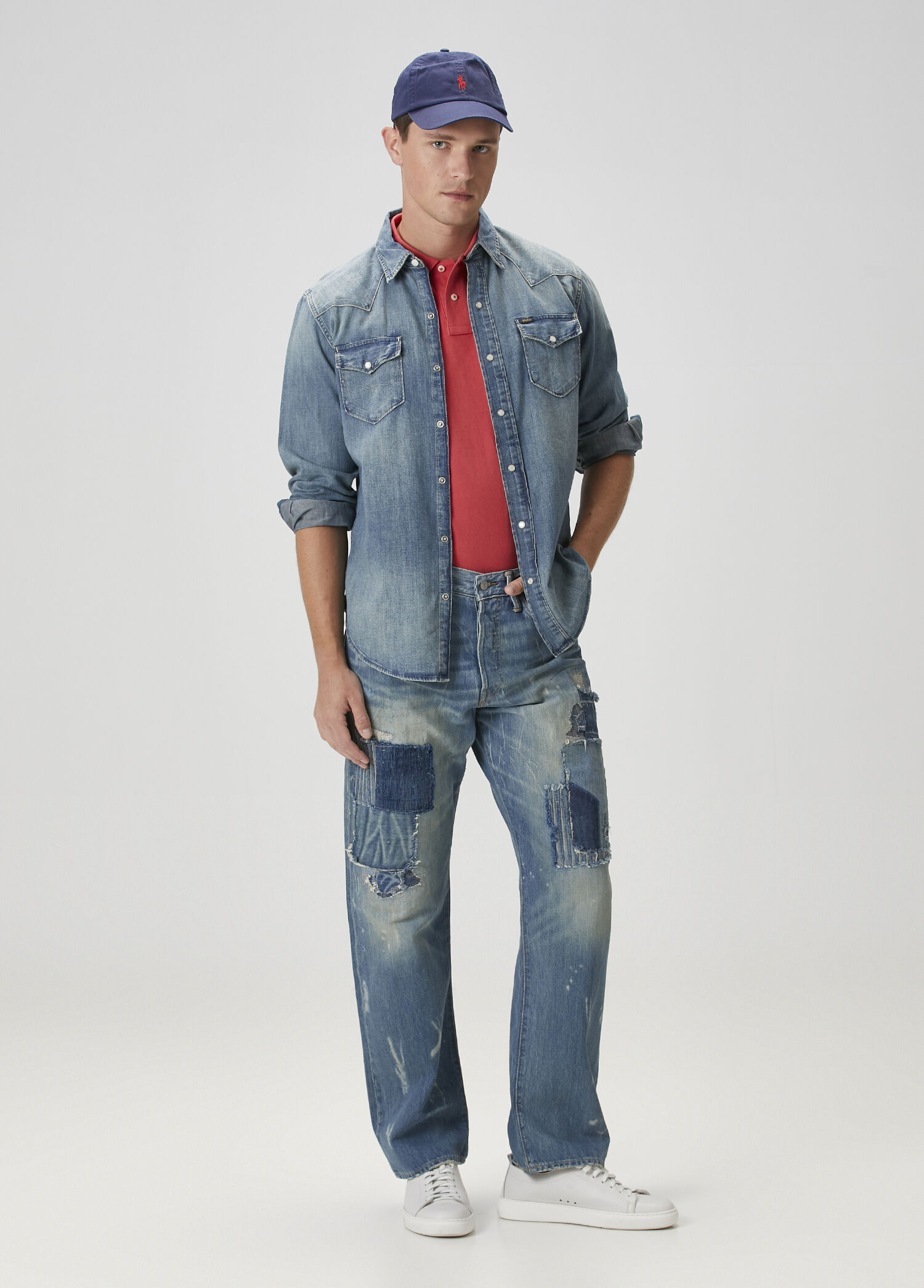 Lacivert Jean Pantolon