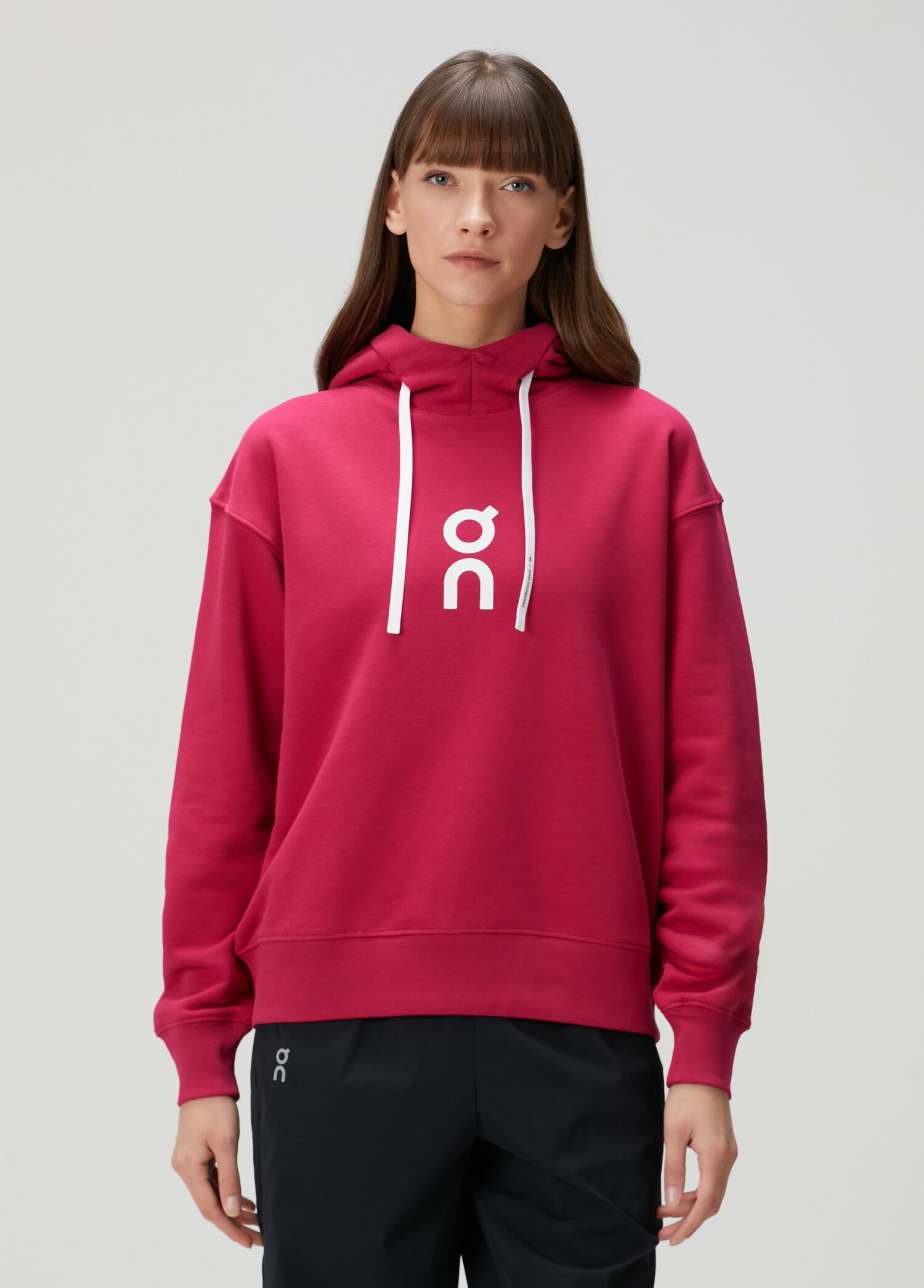 Club Pembe Kapüşonlu Sweatshirt