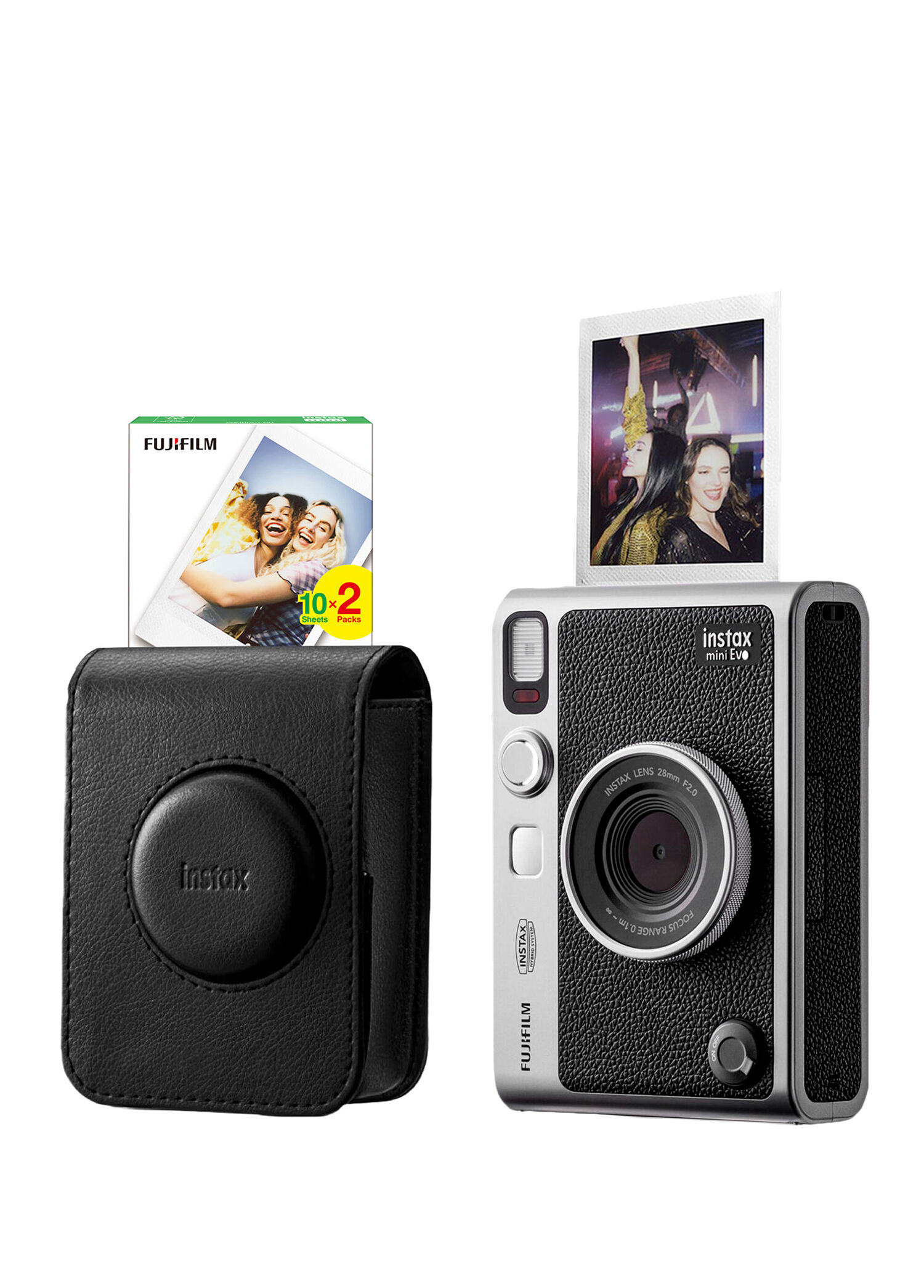 Instax Mini Evo Siyah Fotoğraf Makinası ve Hediye Seti 4