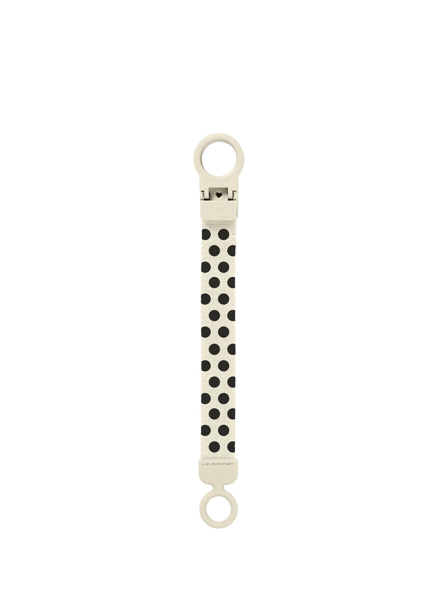 Studio Loop Polka Ivory Black Emzik Askısı