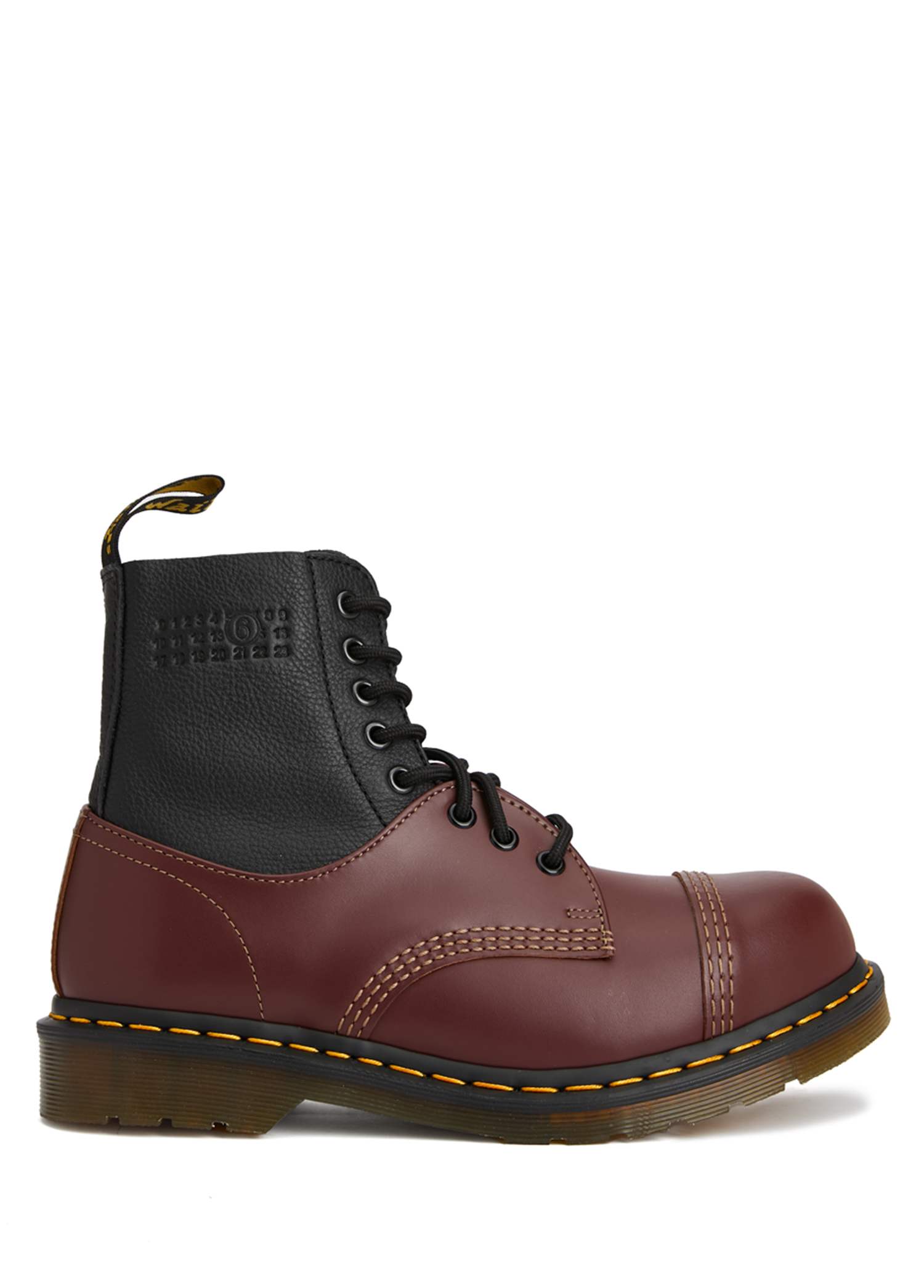 X Dr. Martens Kırmızı Siyah Bot