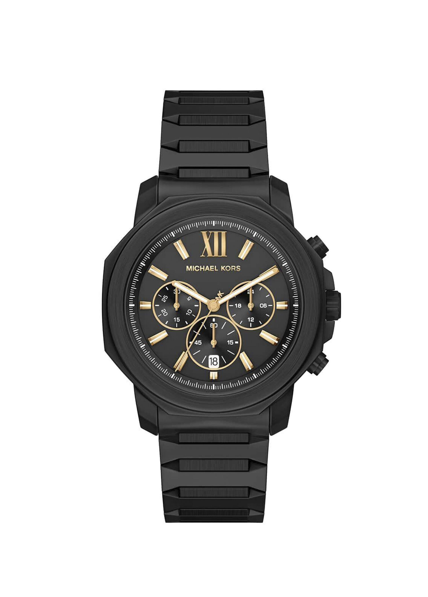 Michael Kors Siyah Erkek MK9252 Siyah Çelik Erkek Kol Saati