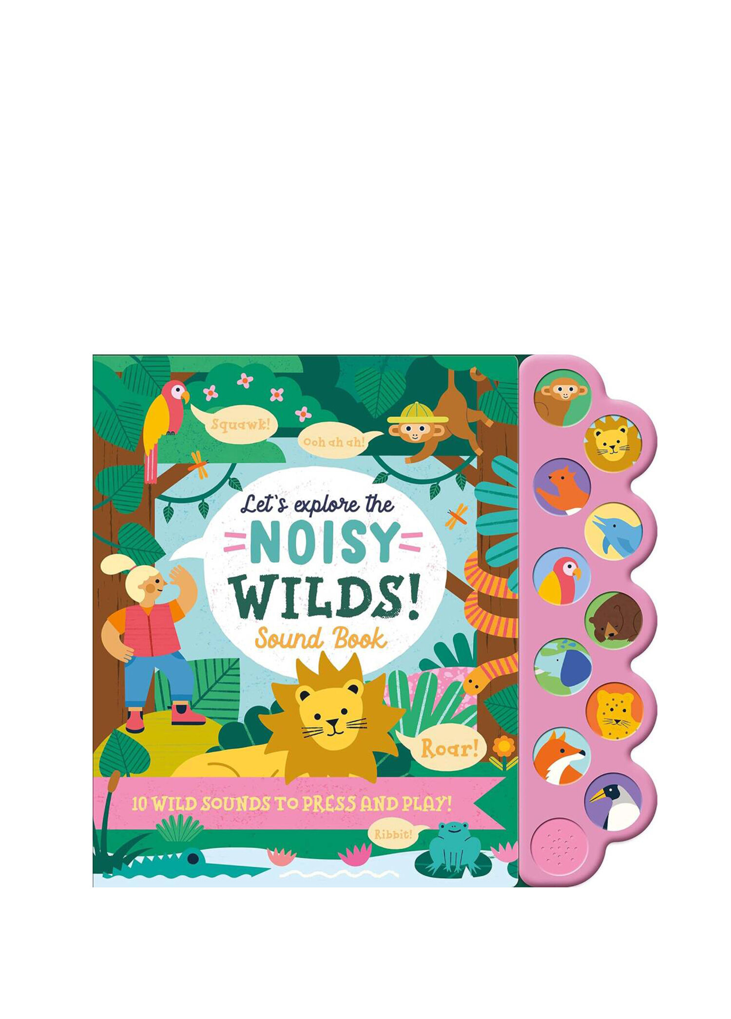 Wilds 10 Button Sound Book Yabancı Dil Sesli Çocuk Kitabı