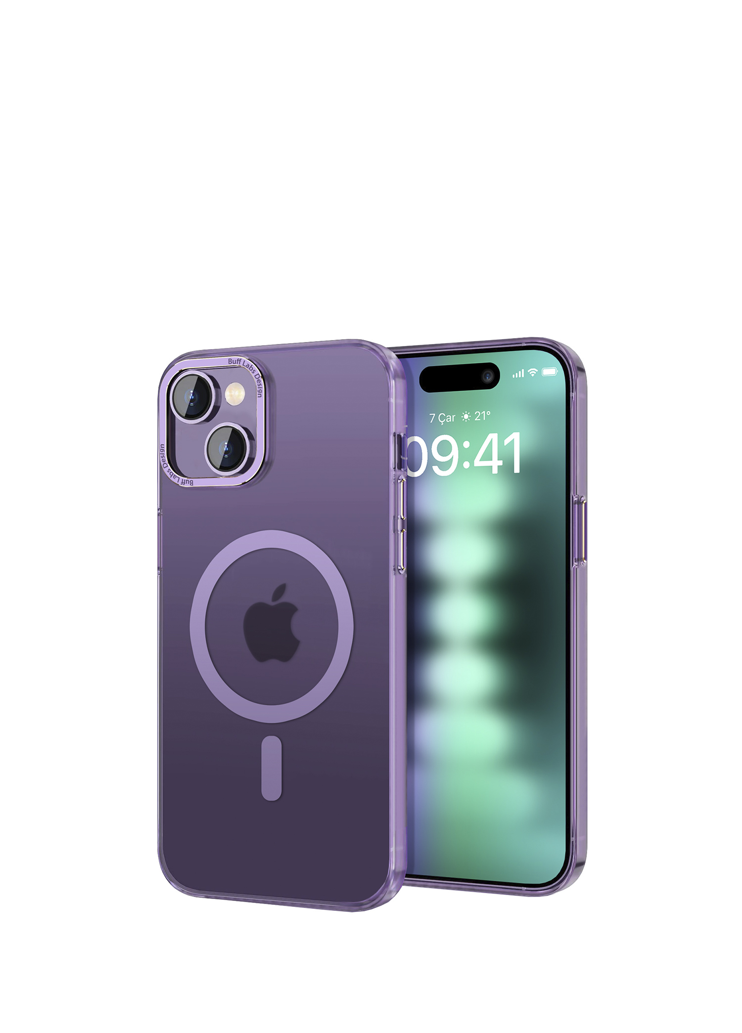 Purple iPhone 15 Plus TaoFit Kılıf